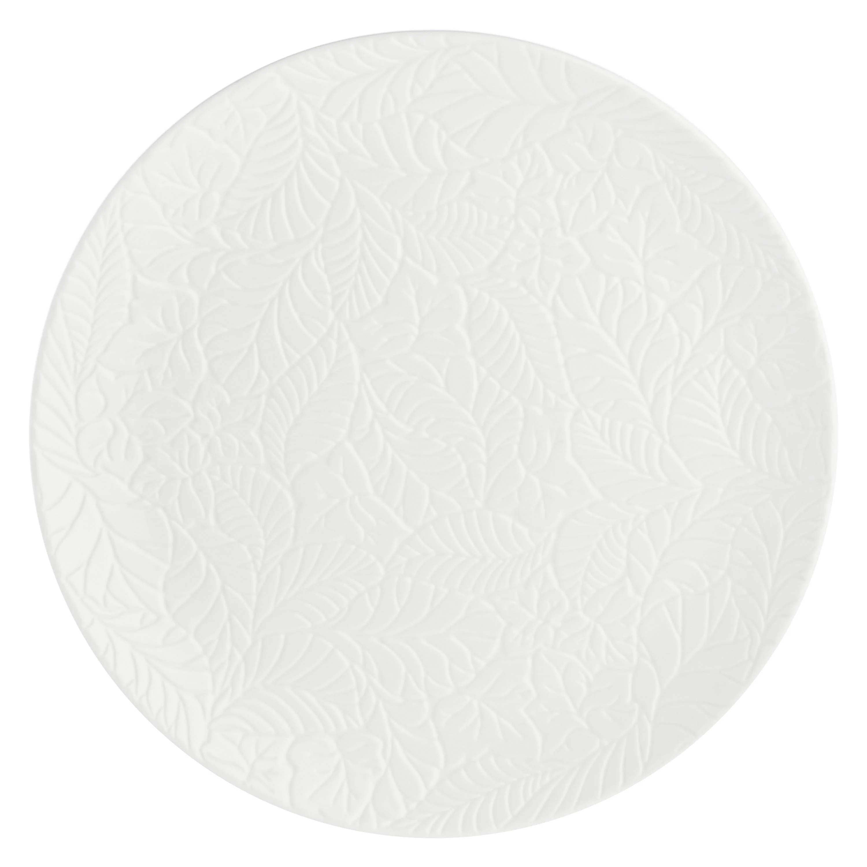LA PORCELLANA BIANCA Bosco Vassoio Piatto Torta Rotondo 34cm Bianco Porcellana