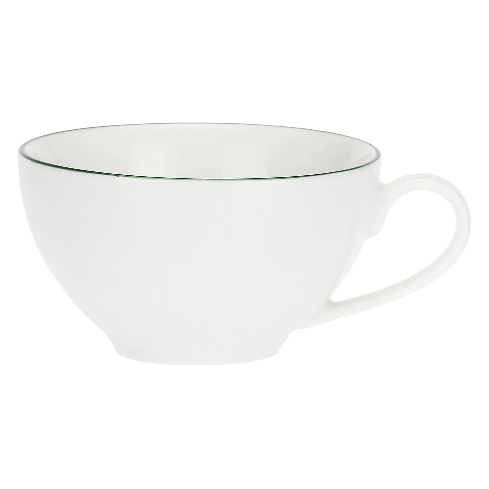 LA PORCELLANA BIANCA Dintorno Tazza Te con Piattino 220ml Set 6 Pezzi Porcellana - Image 4