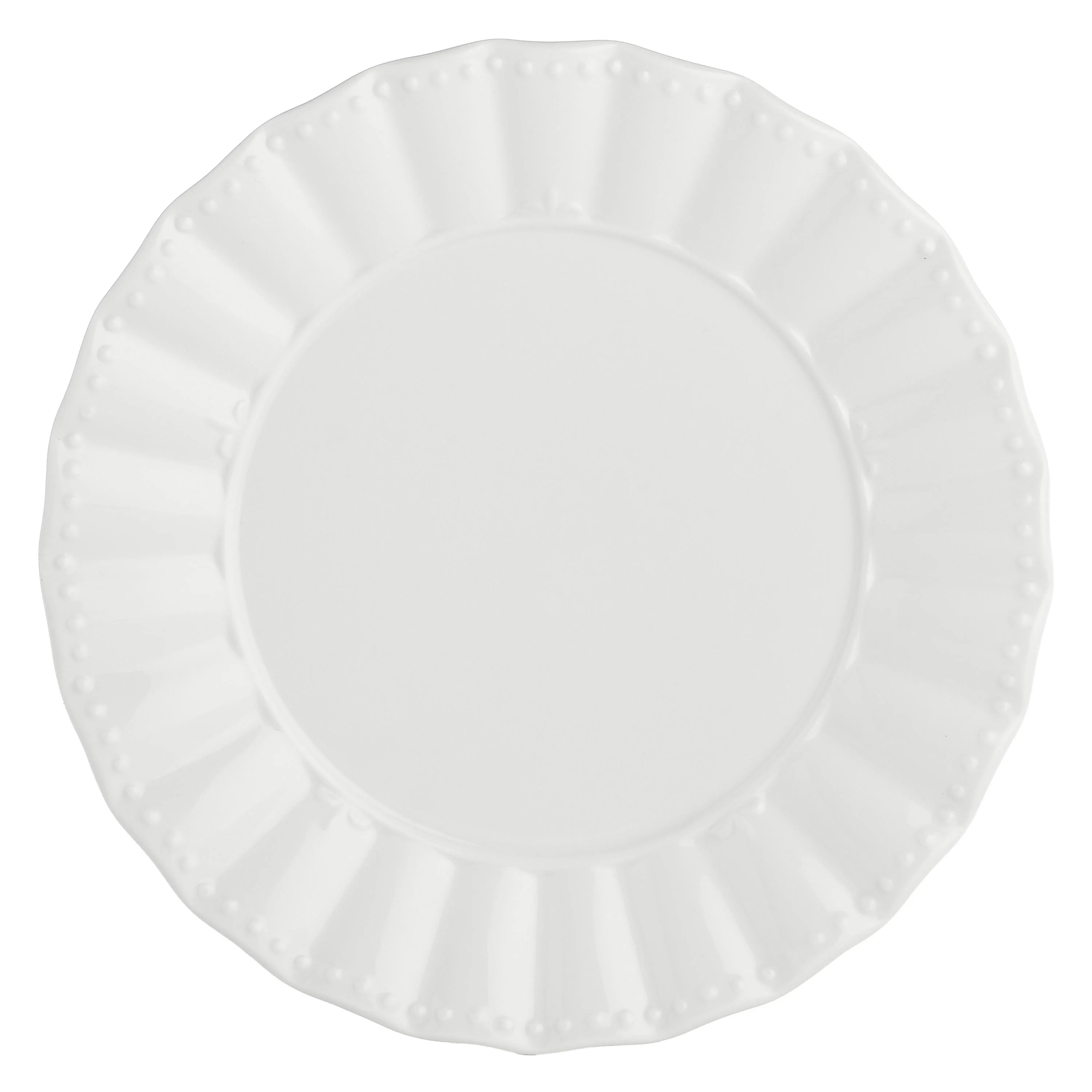 LA PORCELLANA BIANCA Ducale Piatto Frutta Set 6 Pezzi 20cm Bianco - Image 2