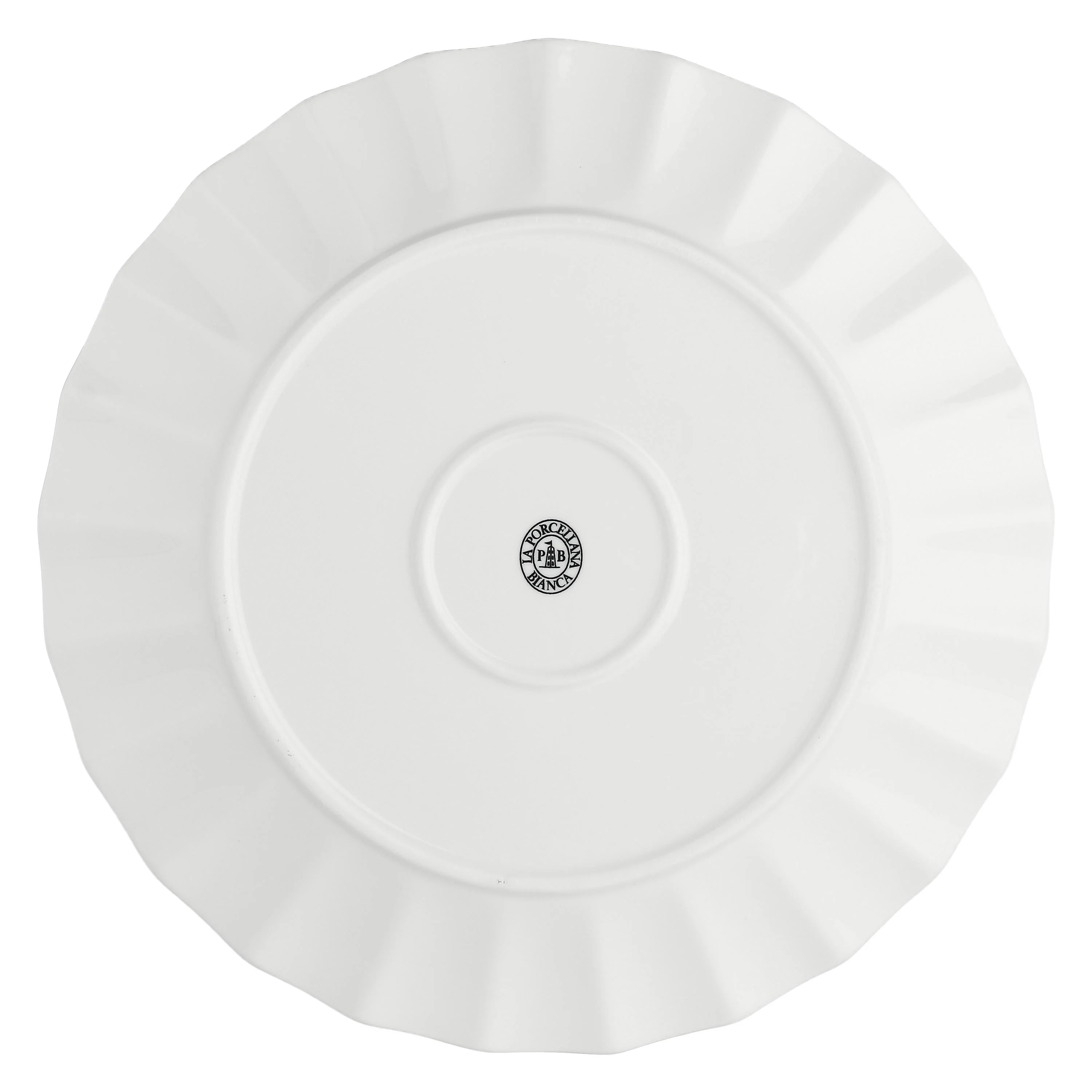 LA PORCELLANA BIANCA Ducale Piatto Piano Set 6 Pezzi 26,5cm Bianco - Image 3