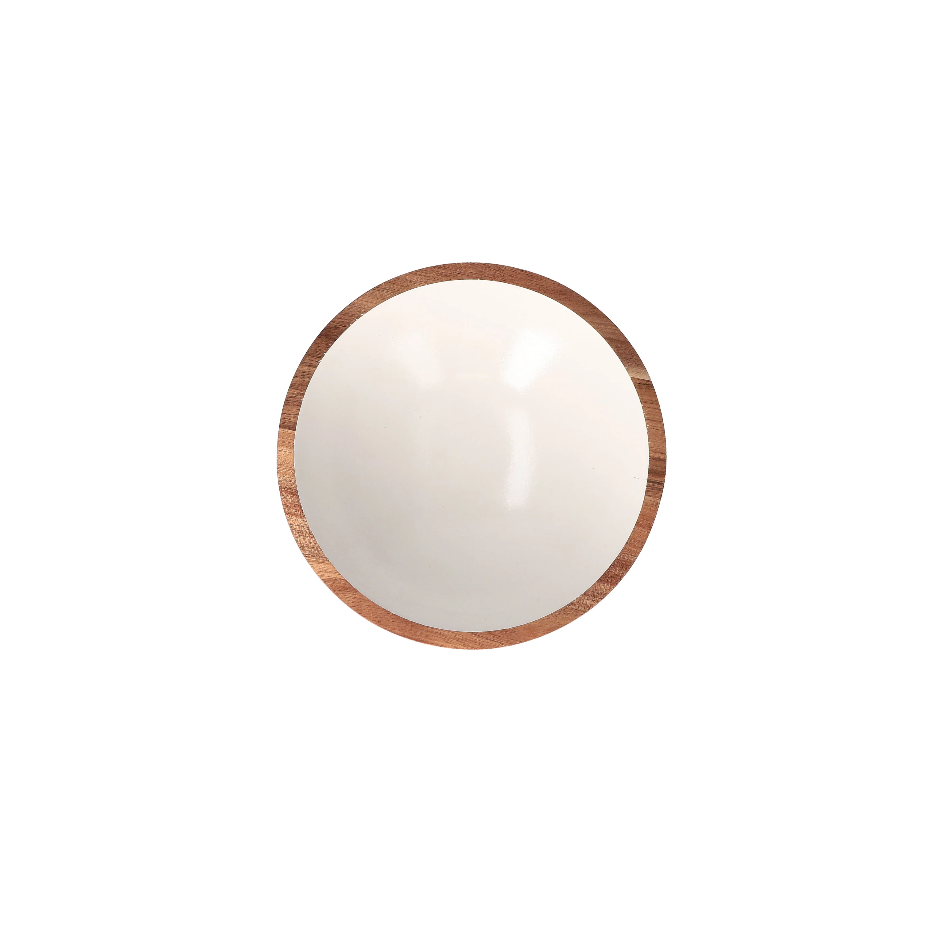 LA PORCELLANA BIANCA Libeccio Ciotola Coppa 20cm Legno Smaltato - Image 2