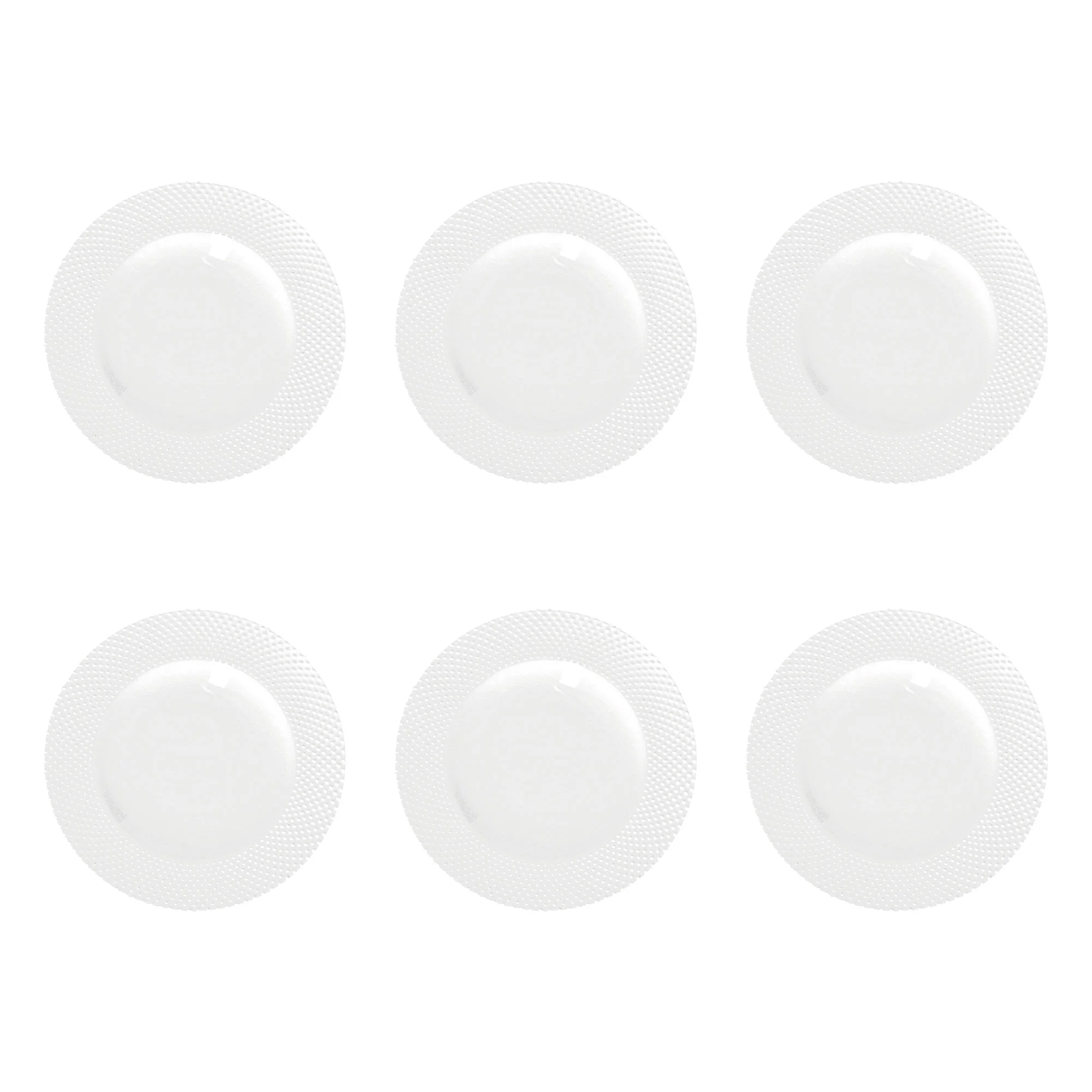 LA PORCELLANA BIANCA Richiamo Set 6 Pezzi Piatto Fondo 22,5cm Bianco Porcellana - Image 2