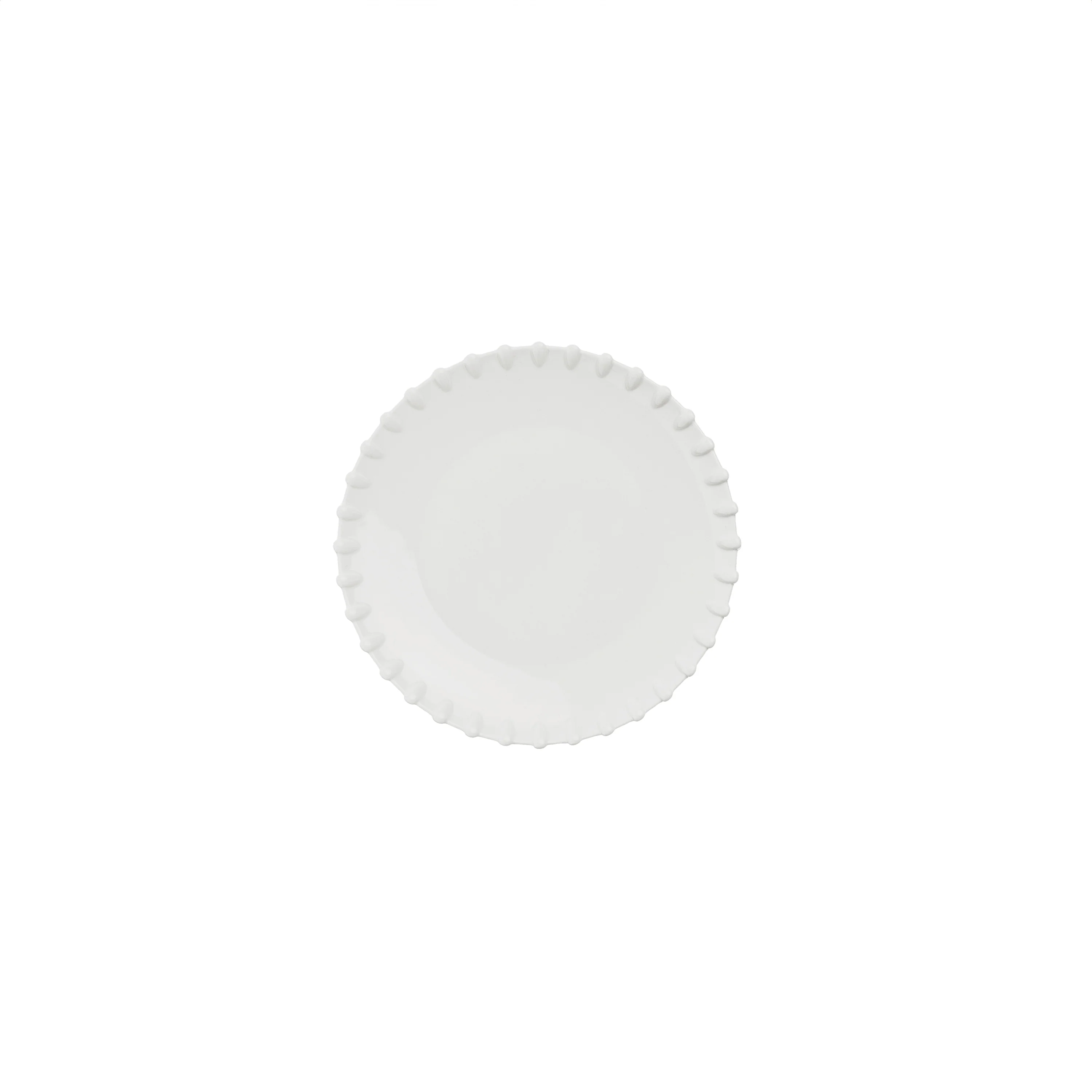 LA PORCELLANA BIANCA Romeo Piatto Frutta Set 6 Pezzi 21cm Bianco Porcellana - Image 2