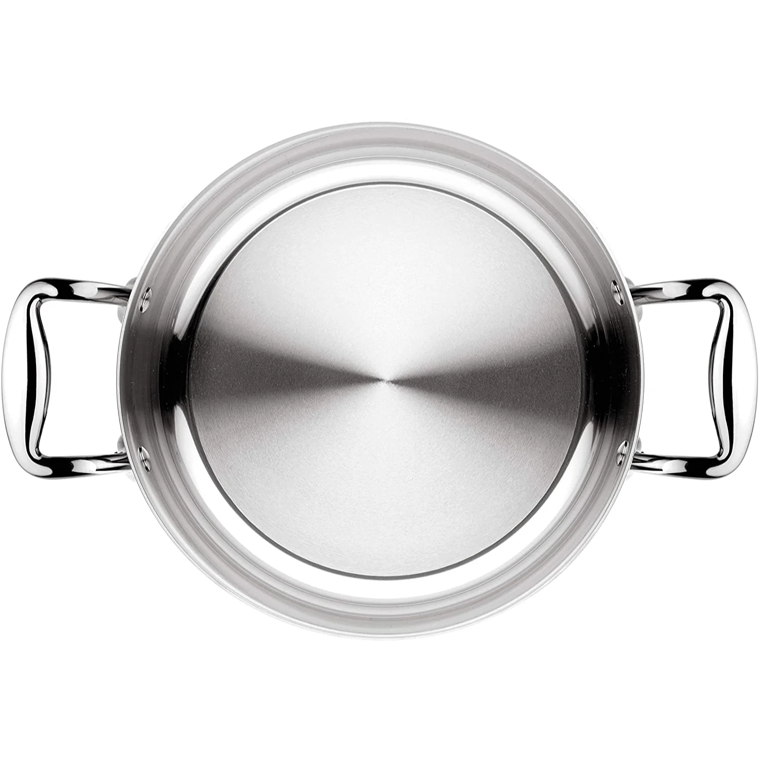 LAGOSTINA Accademia Casseruola Bassa 2 Maniglie con Coperchio 28cm Acciaio Inox - Image 3