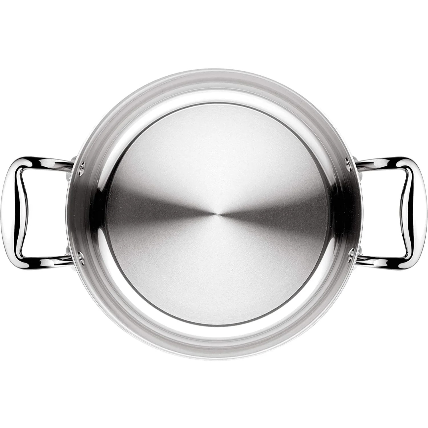 LAGOSTINA Accademia Casseruola Bassa 2 Maniglie con Coperchio 24cm Acciaio Inox - Image 3