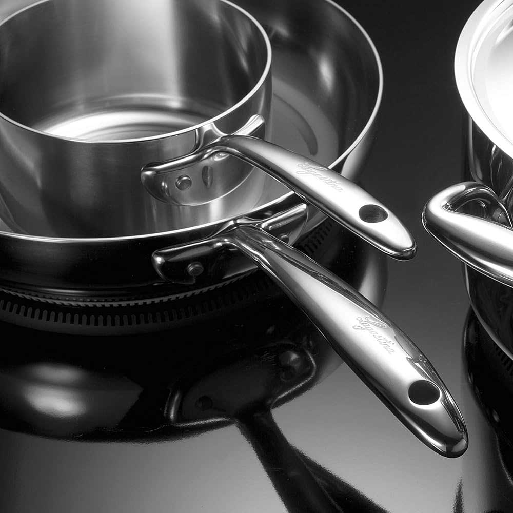 LAGOSTINA Accademia Casseruola Fonda con Manico Lungo 14cm Acciaio Inox - Image 3
