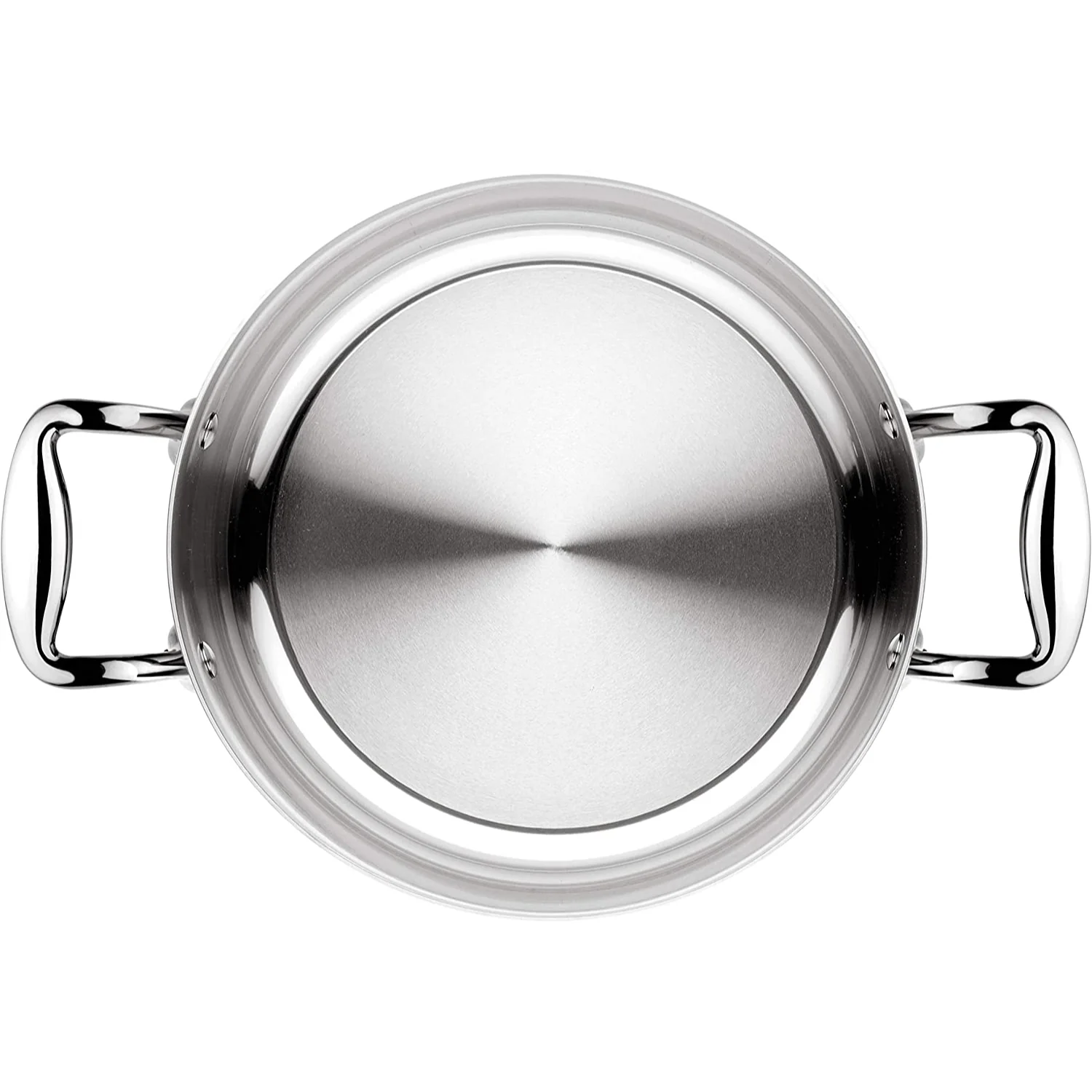 LAGOSTINA Accademia Pentola 2 Maniglie con Coperchio 20cm Acciaio Inox - Image 4