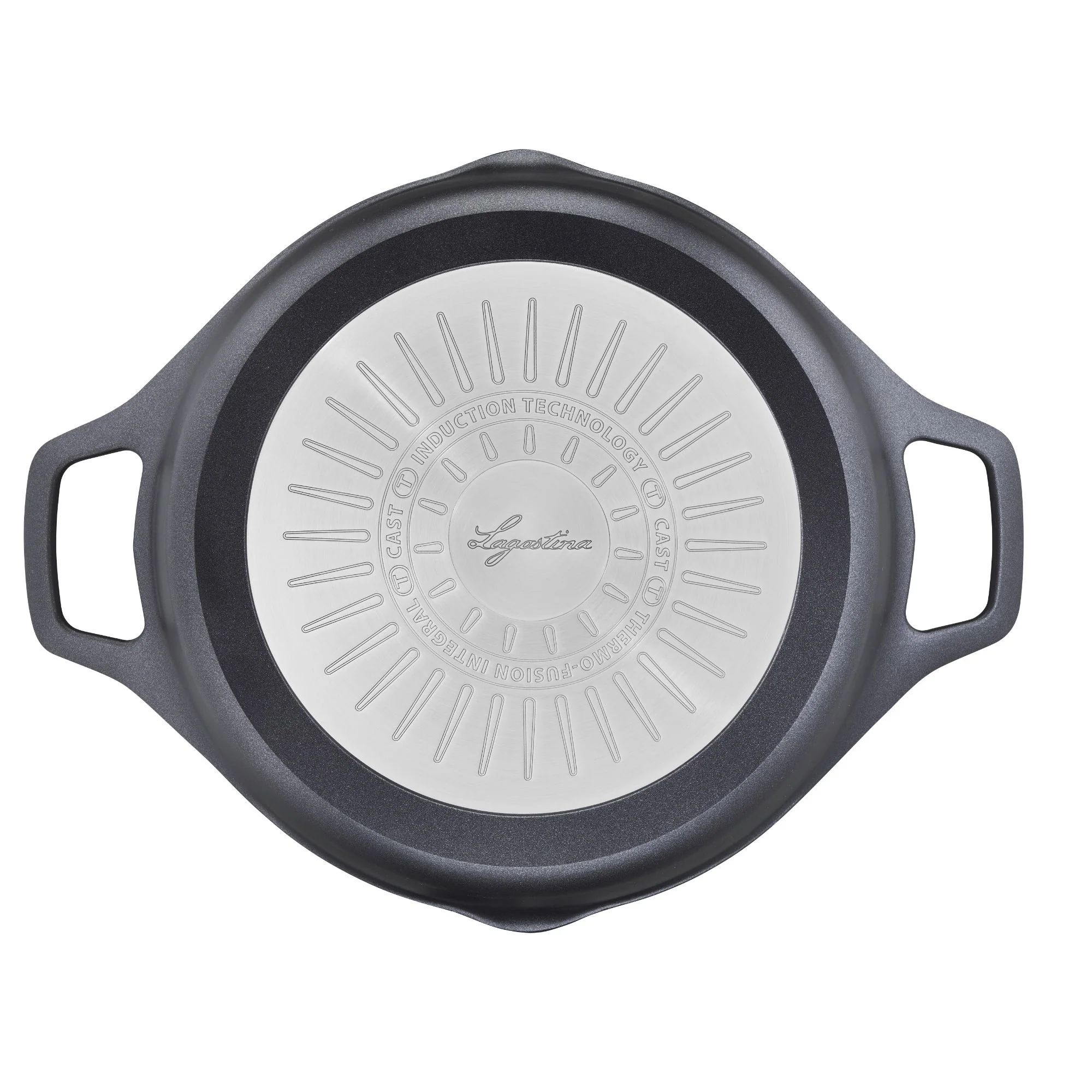 LAGOSTINA Aroma Casseruola Bassa 2 Maniglie Coperchio Alluminio Pressofuso 28cm - Image 4