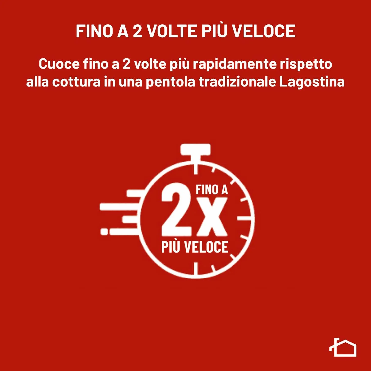 LAGOSTINA Pentola Pressione Diva Lagoeasy'Up 3,5L Acciaio Inox 18/10 - Image 3