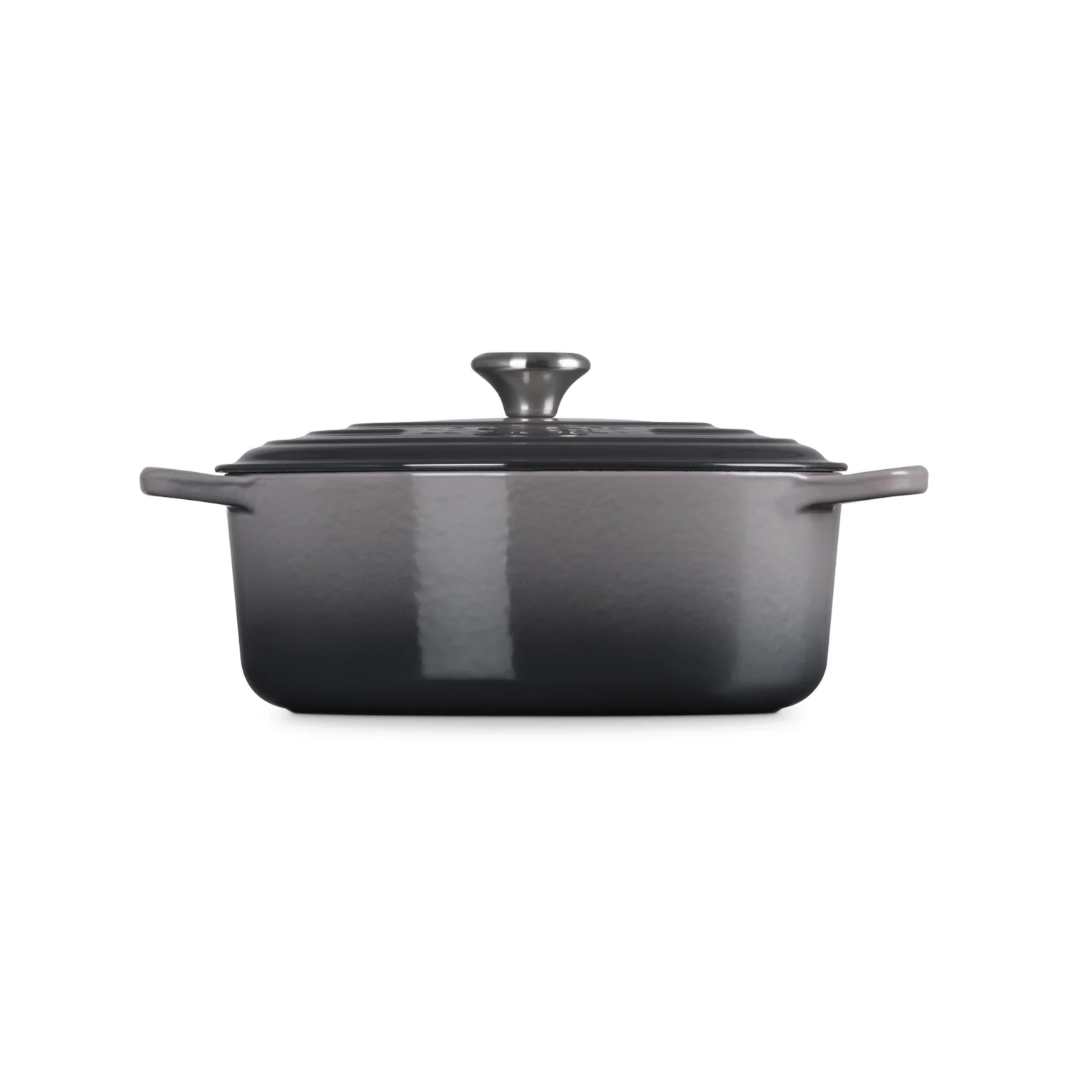 LE CREUSET Cocotte Ovale Evolution 29cm Flint Ghisa Vetrificata - Image 3
