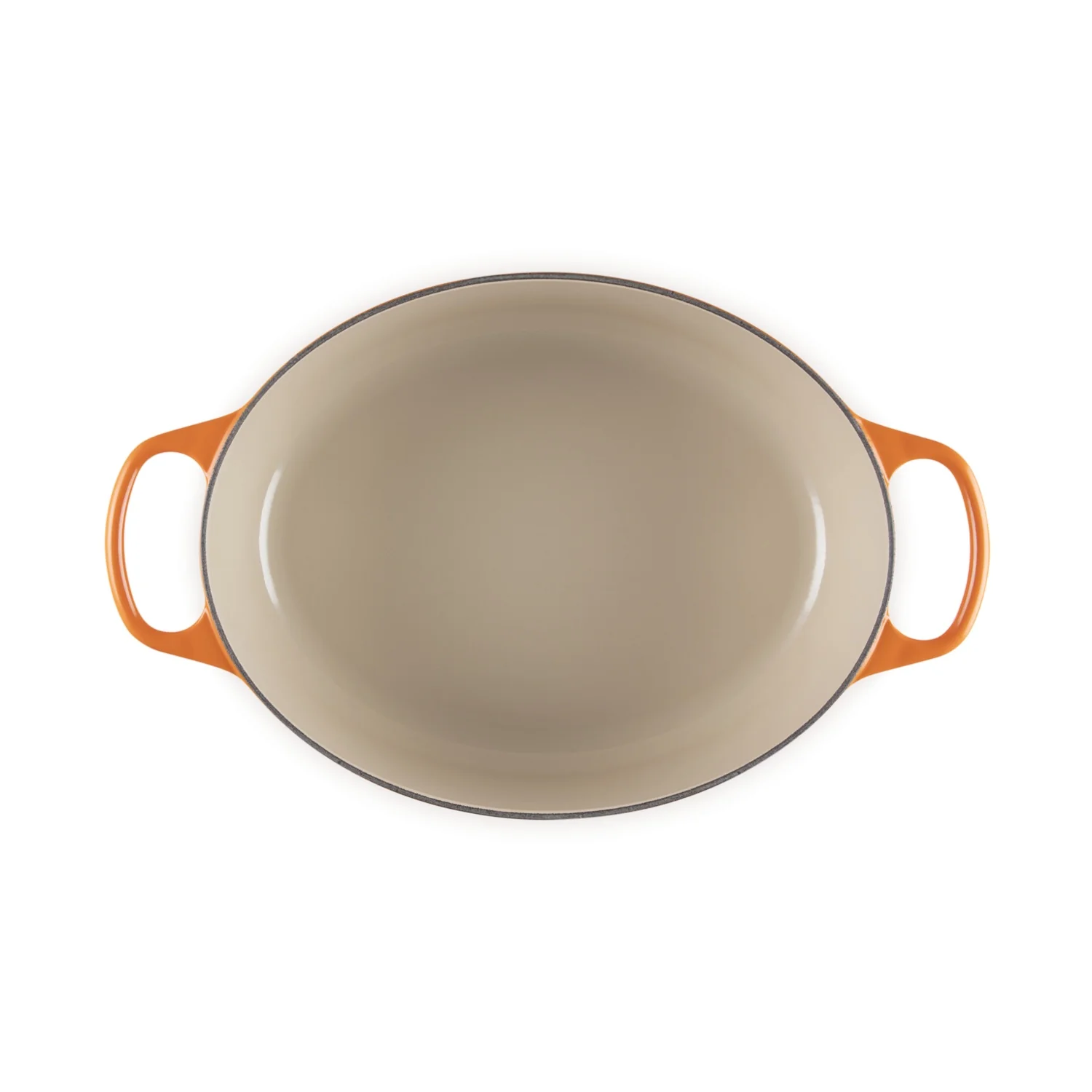 LE CREUSET Cocotte Ovale Evolution 31cm Arancio Ghisa Vetrificata - Image 5