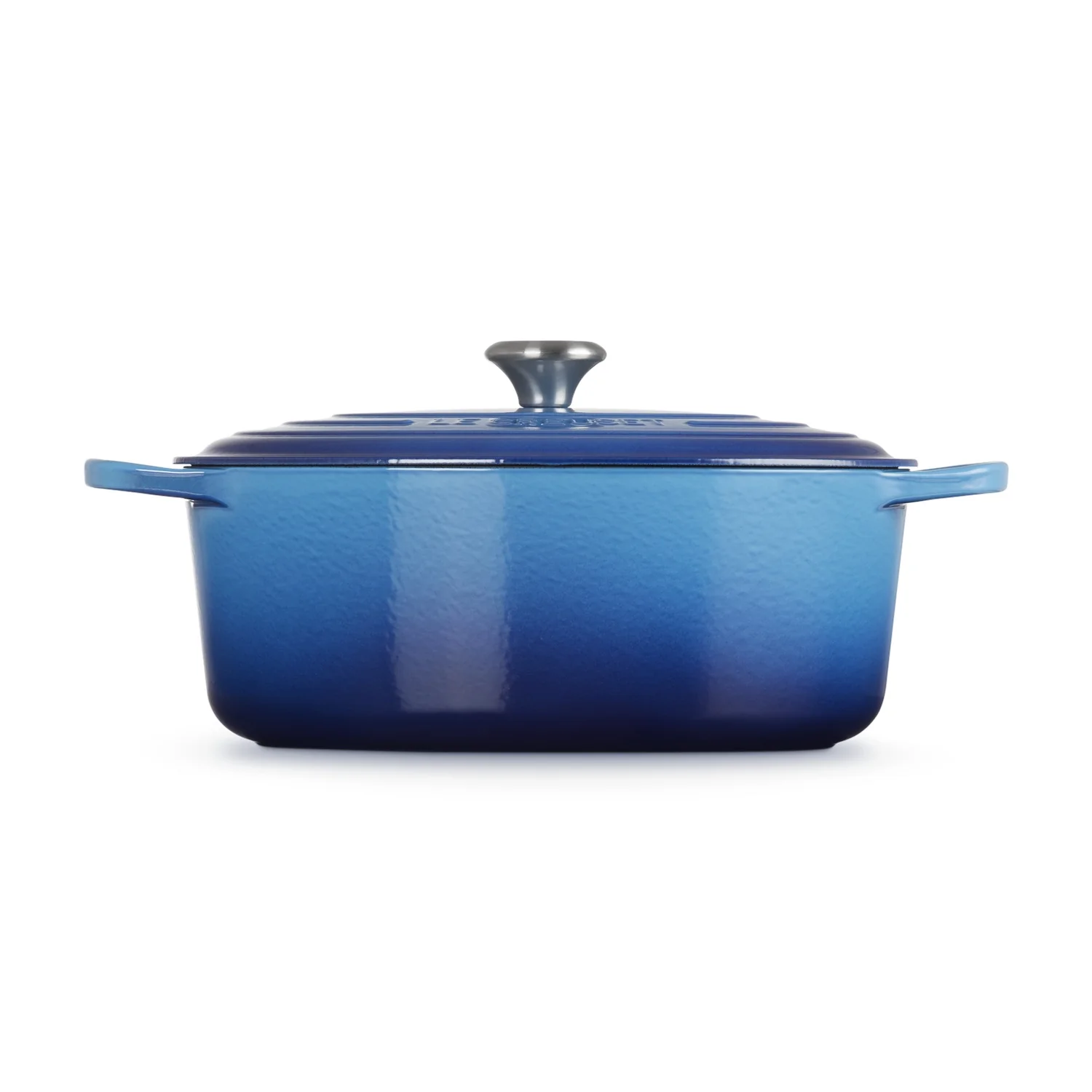 LE CREUSET Cocotte Ovale Evolution 33cm Azure Blu Ghisa Vetrificata - Image 3