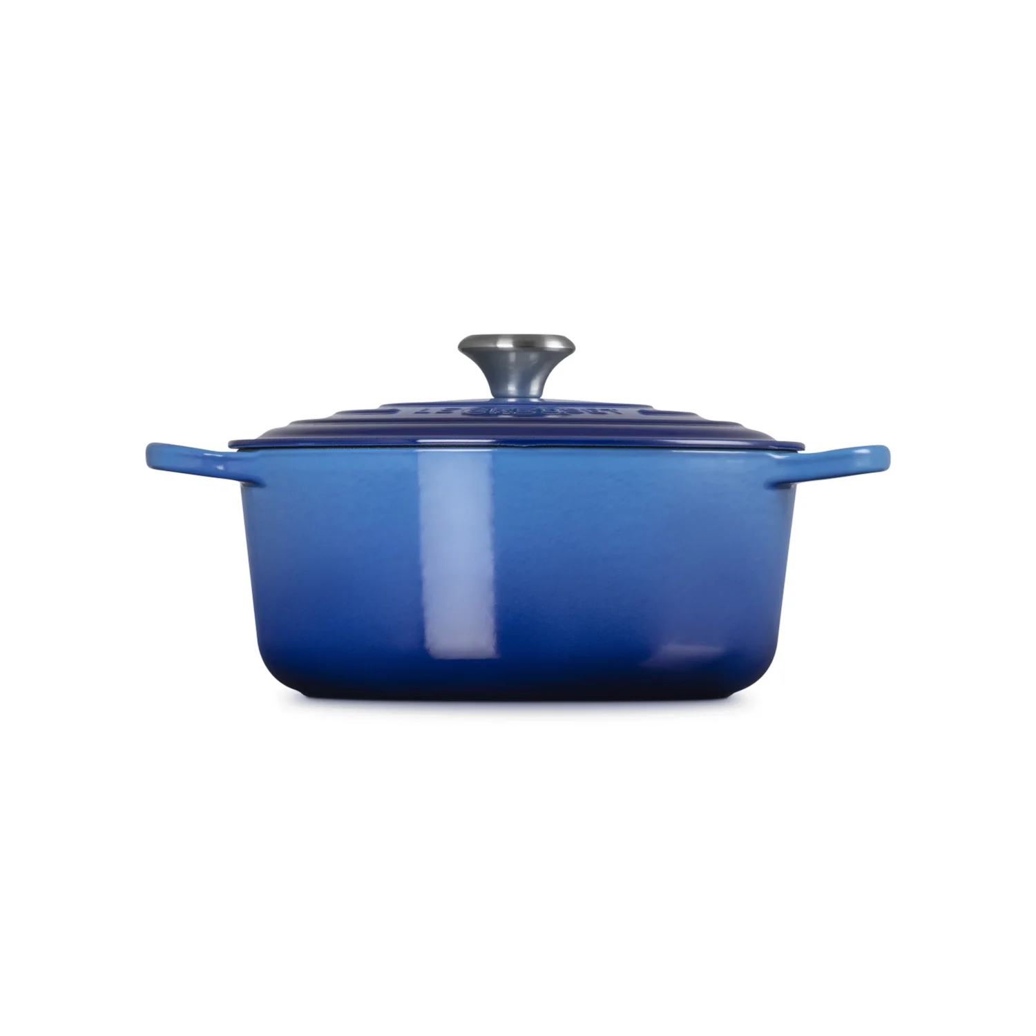 LE CREUSET Cocotte Rotonda Evolution 26cm Azure Blu Ghisa Vetrificata - Image 3