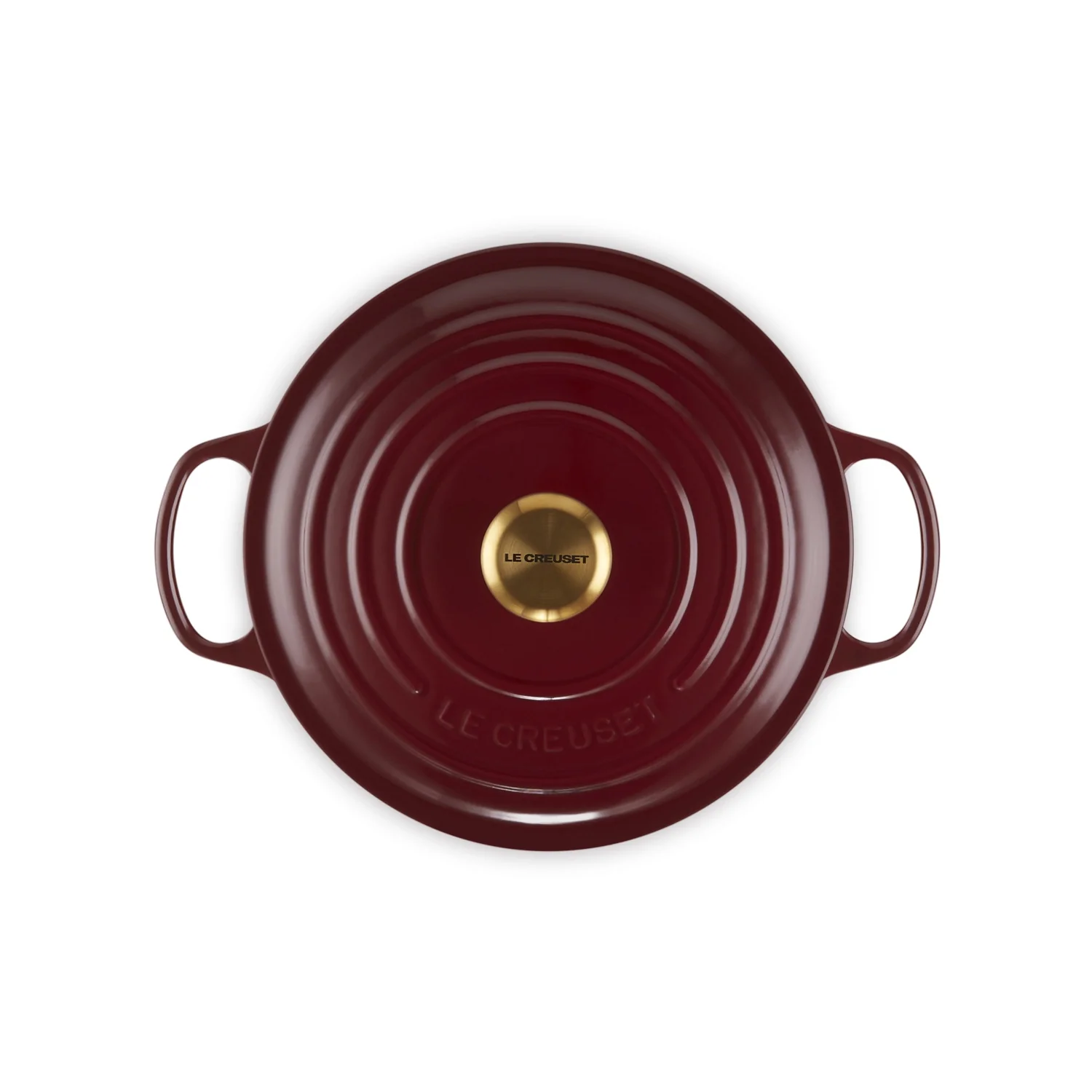 LE CREUSET Cocotte Rotonda Evolution 26cm Garnet Ghisa Vetrificata - Image 4