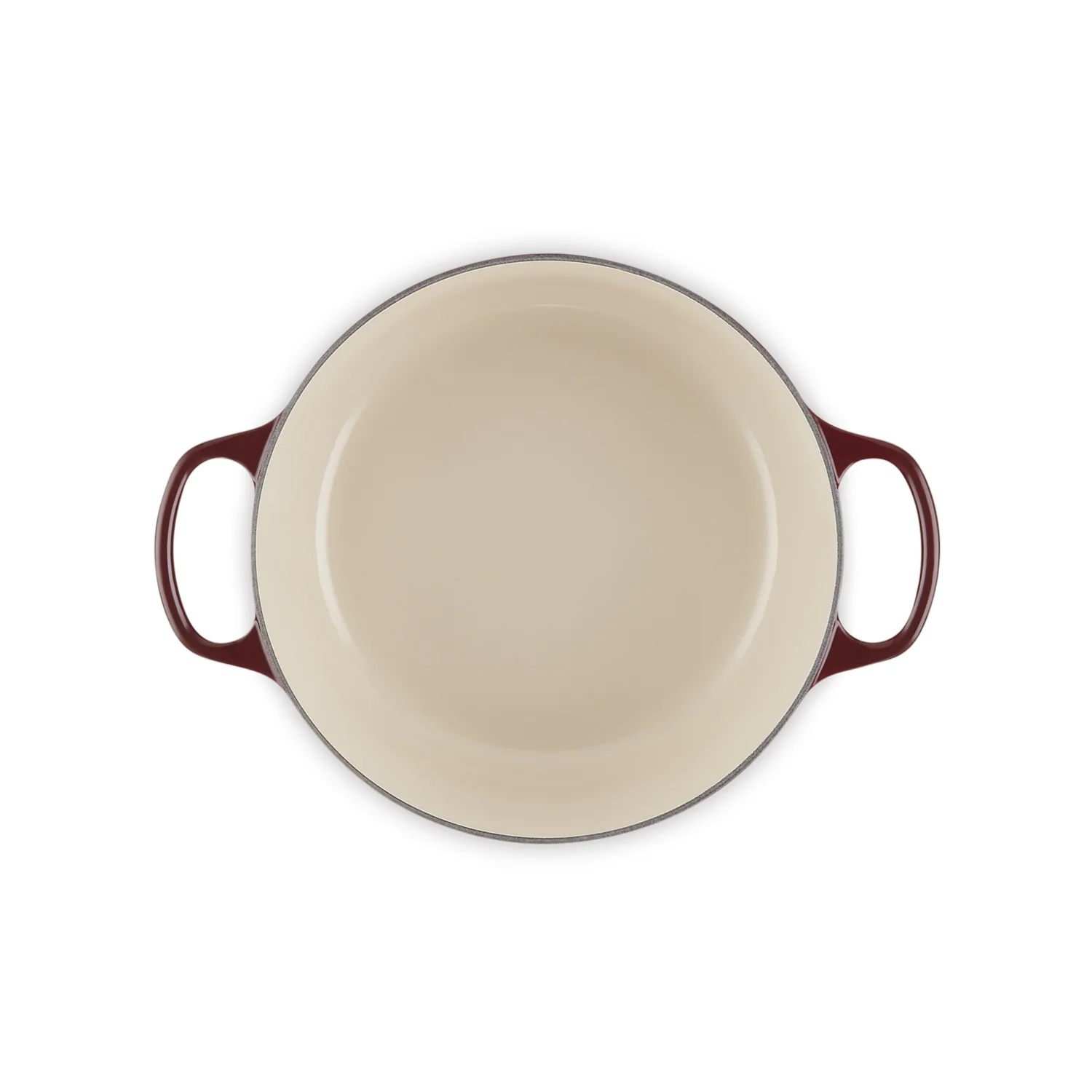 LE CREUSET Cocotte Rotonda Evolution 26cm Garnet Ghisa Vetrificata - Image 5