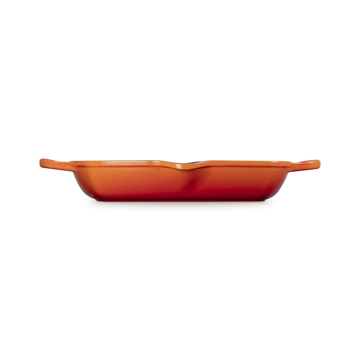 LE CREUSET Grill Quadrato Profondo Evolution 30cm Ghisa Vetrificata Arancio - Image 3