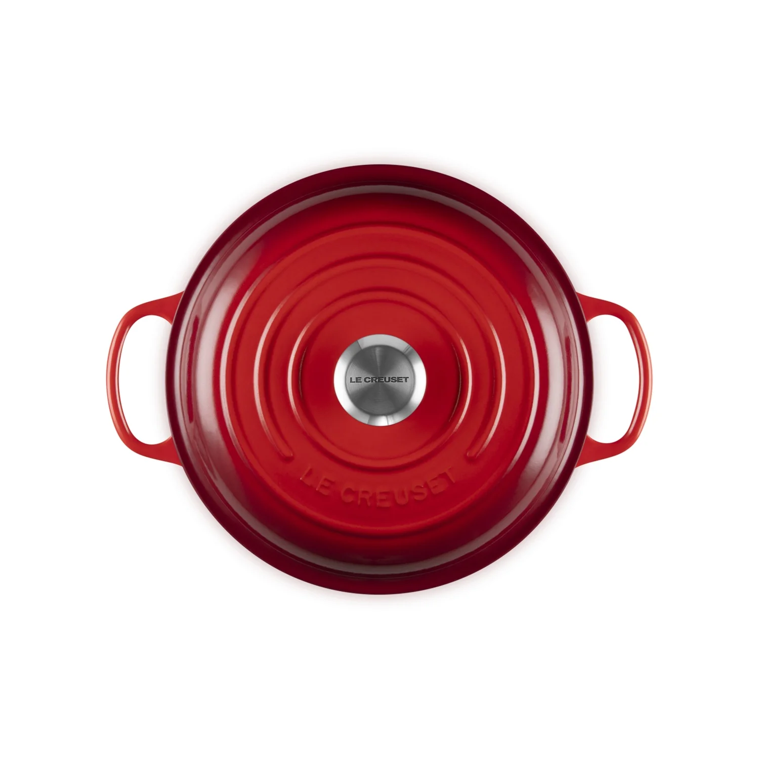 LE CREUSET Tegame Basso Evolution 26cm Ciliegia Ghisa Vetrificata - Image 4