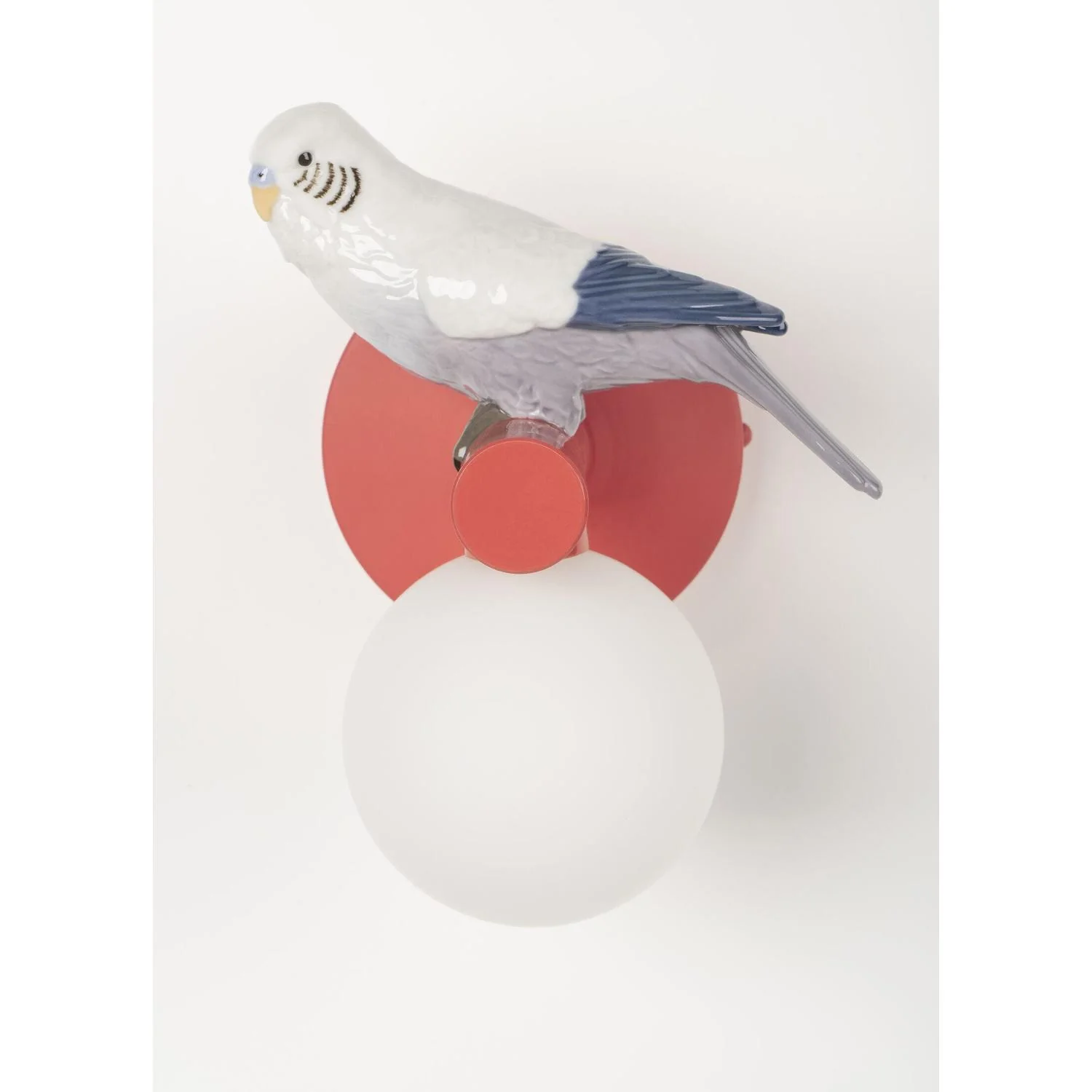 LLADRO' Applique Muro Parrot Sinistra 21x15cm Porcellana - Image 4