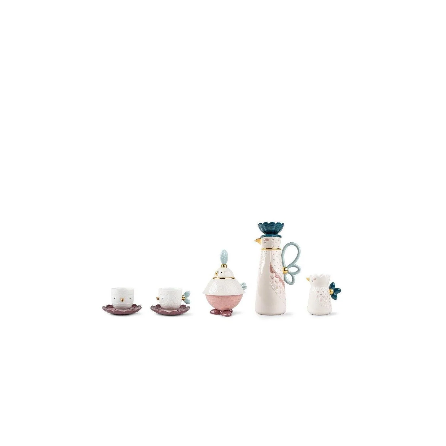 LLADRO' Caffettiera Porta Caffé Kawki 29x15cm Porcellana - Image 6
