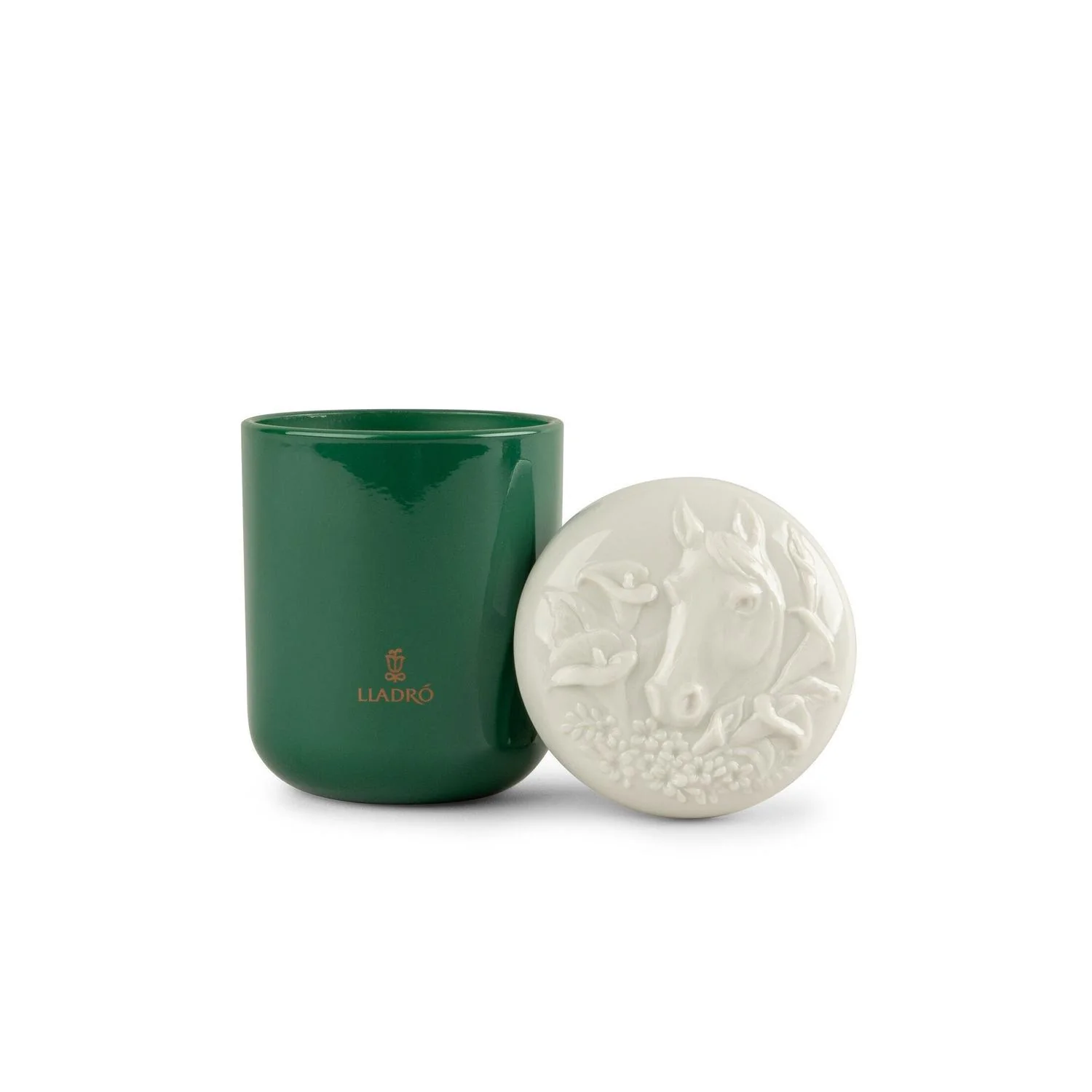 LLADRO' Candela Cavallo Giardini di Valencia 12x8cm Porcellana - Image 2