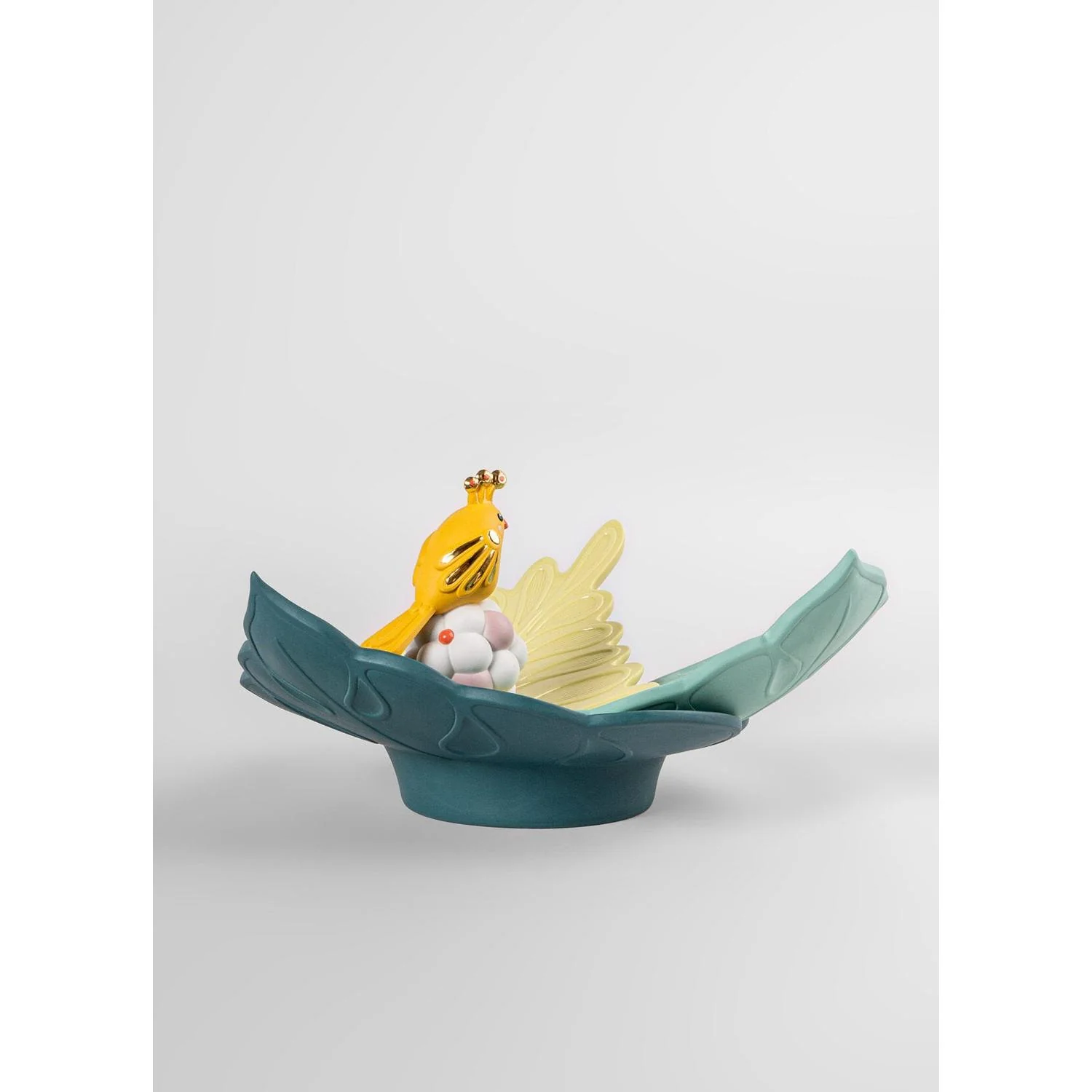 LLADRO' Centro Tavola Utopical 21x47cm Porcellana - Image 10