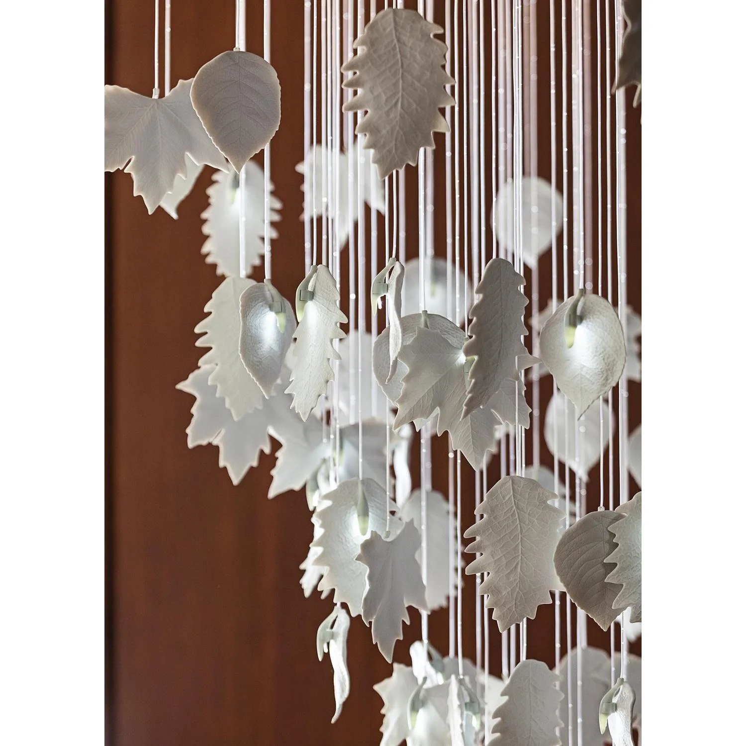 LLADRO' Chandelier Magic Forest 060 M 155x60cm Porcellana - Image 2