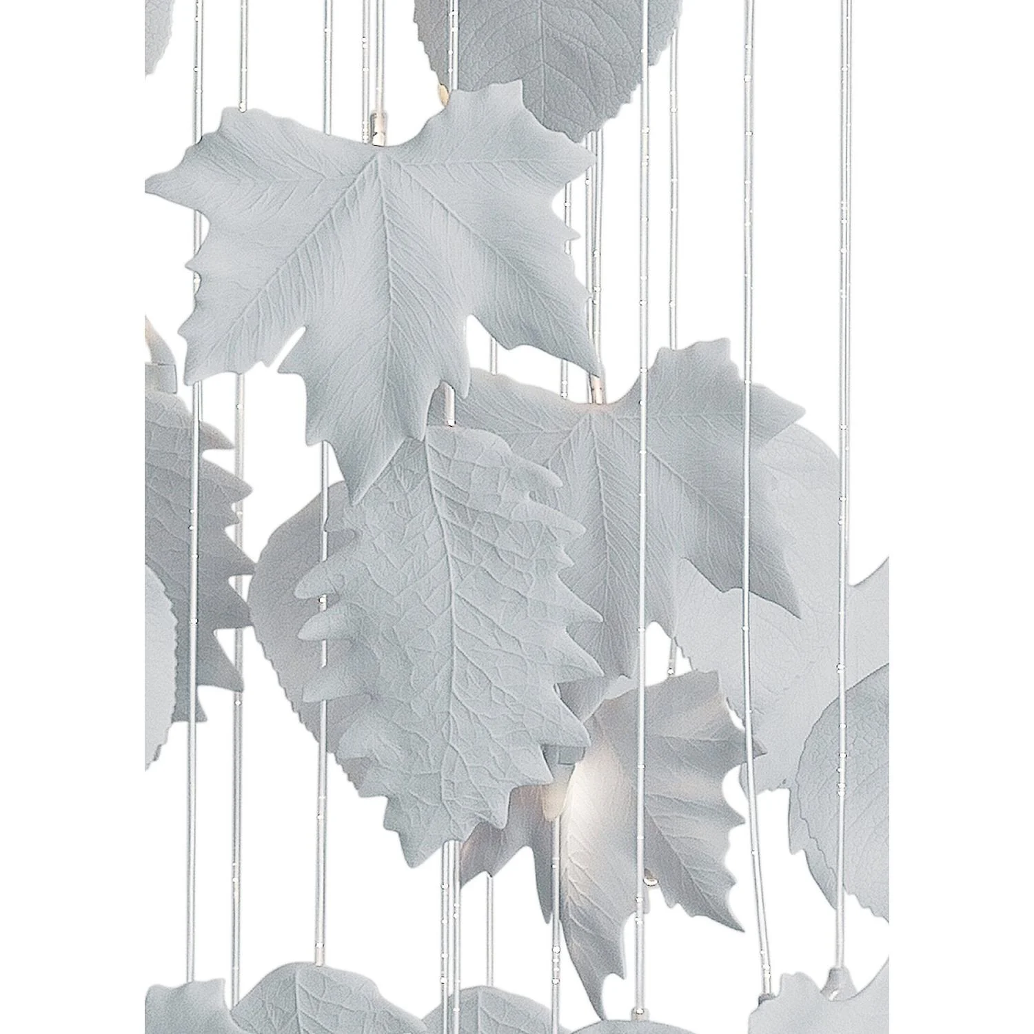 LLADRO' Chandelier Magic Forest 060 M 155x60cm Porcellana - Image 3