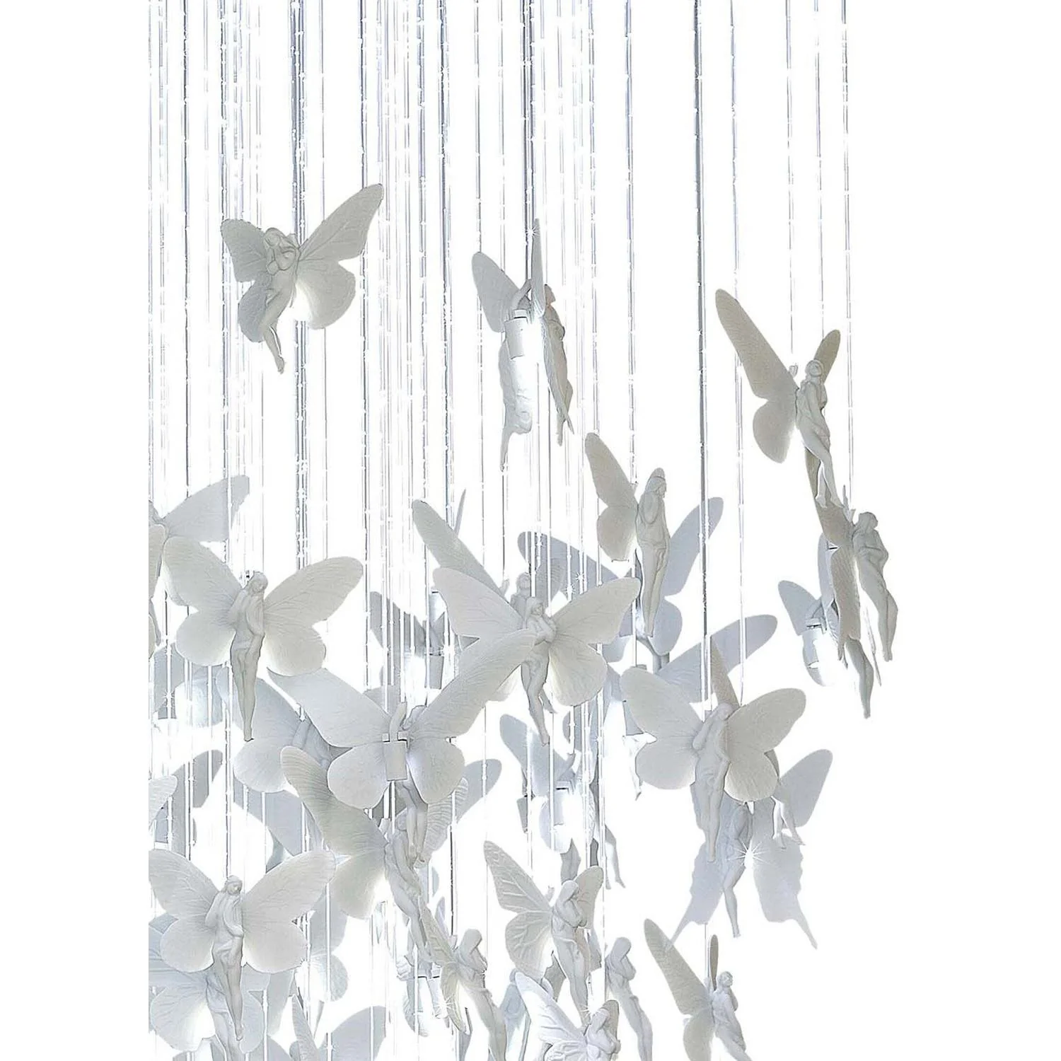 LLADRO' Chandelier Niagara 110 M 185x110cm Porcellana - Image 3