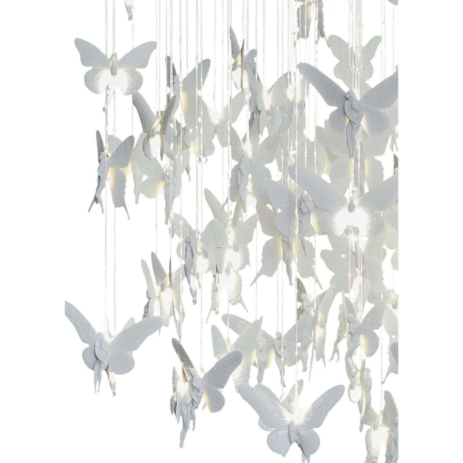 LLADRO' Chandelier Niagara 135 M 210x135cm Porcellana - Image 2