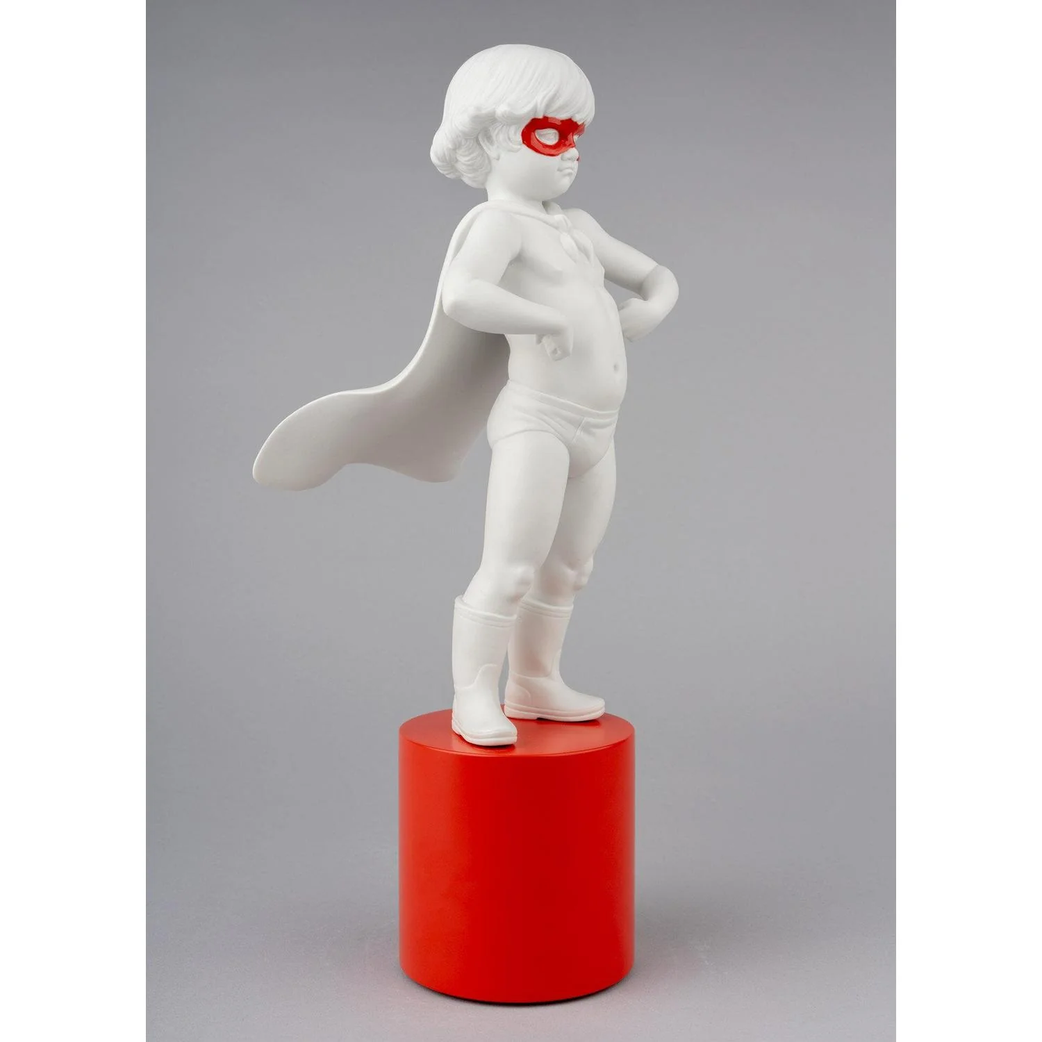 LLADRO' Eroe Alla Riscossa 37x16cm Porcellana - Image 4