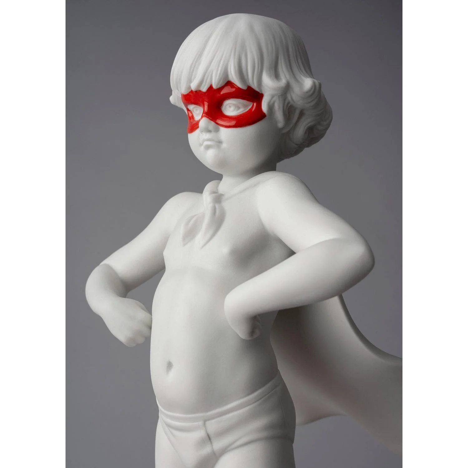 LLADRO' Eroe Alla Riscossa 37x16cm Porcellana - Image 5