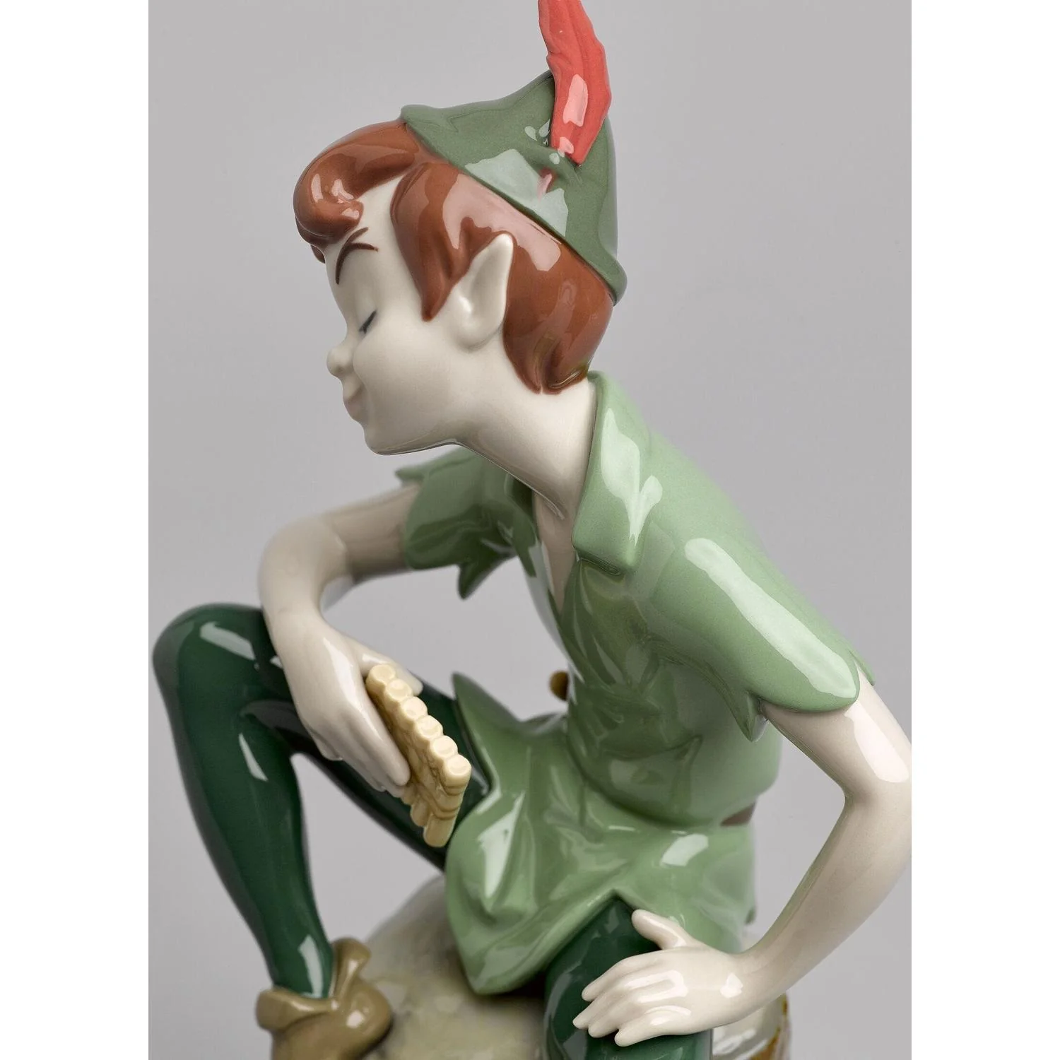 LLADRO' Figura Peter Pan 25x13cm Porcellana - Image 3
