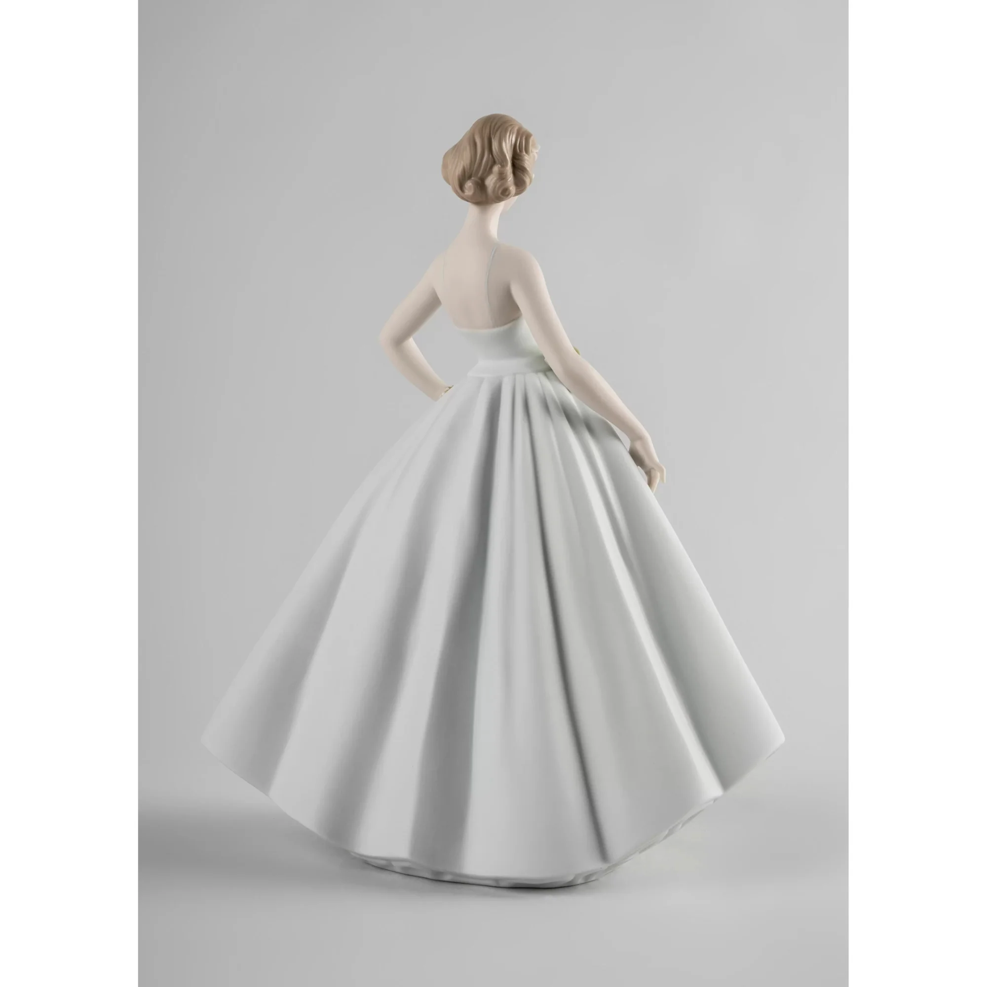 LLADRO' Figura Statua Donna Serata di Gala Porcellana 34cm Serie Limitata - Image 5