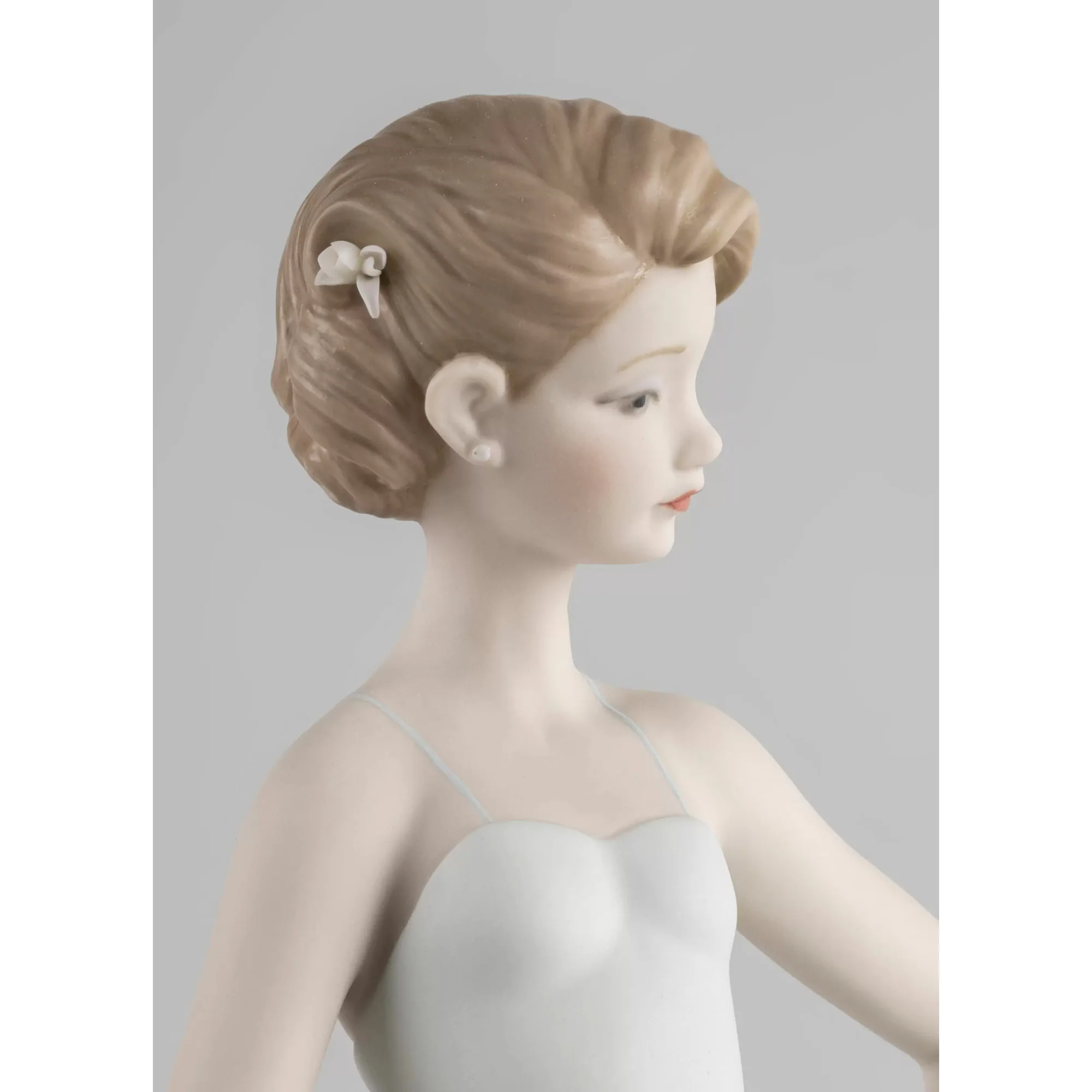 LLADRO' Figura Statua Donna Serata di Gala Porcellana 34cm Serie Limitata - Image 6