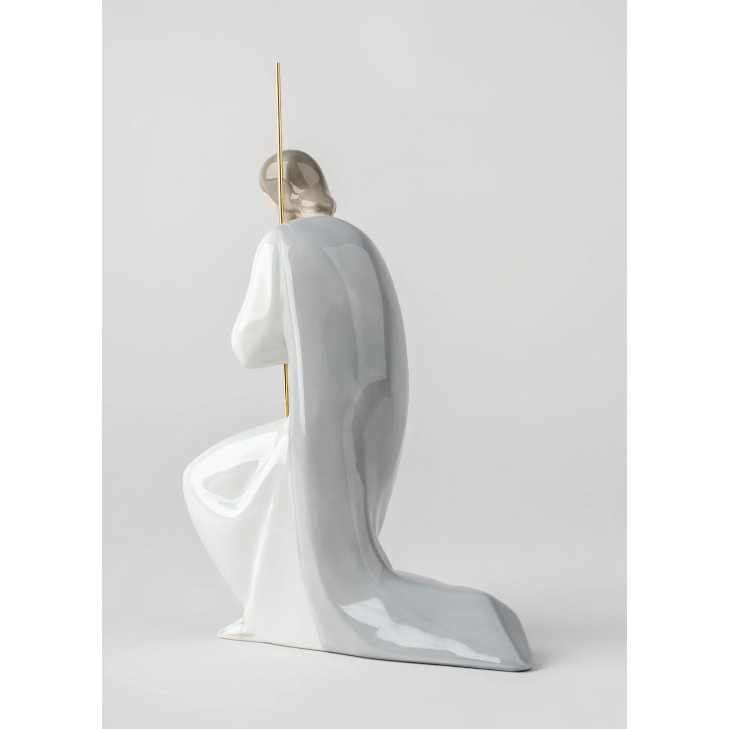LLADRO' Figurina Natività San Giuseppe III 23x14cm Porcellana - Image 5