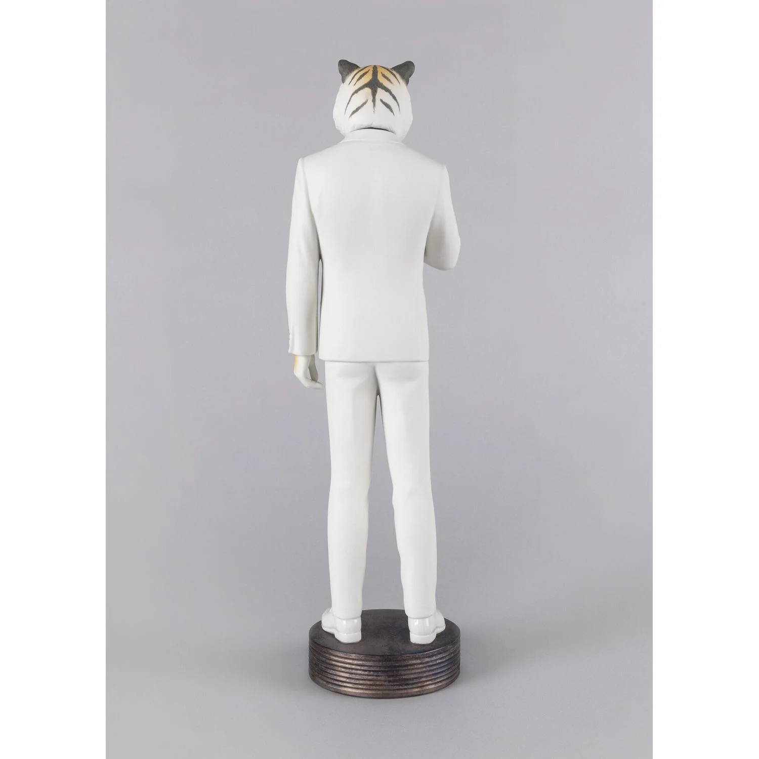 LLADRO' Figura Uomo Tigre 44x14cm Porcellana - Image 4