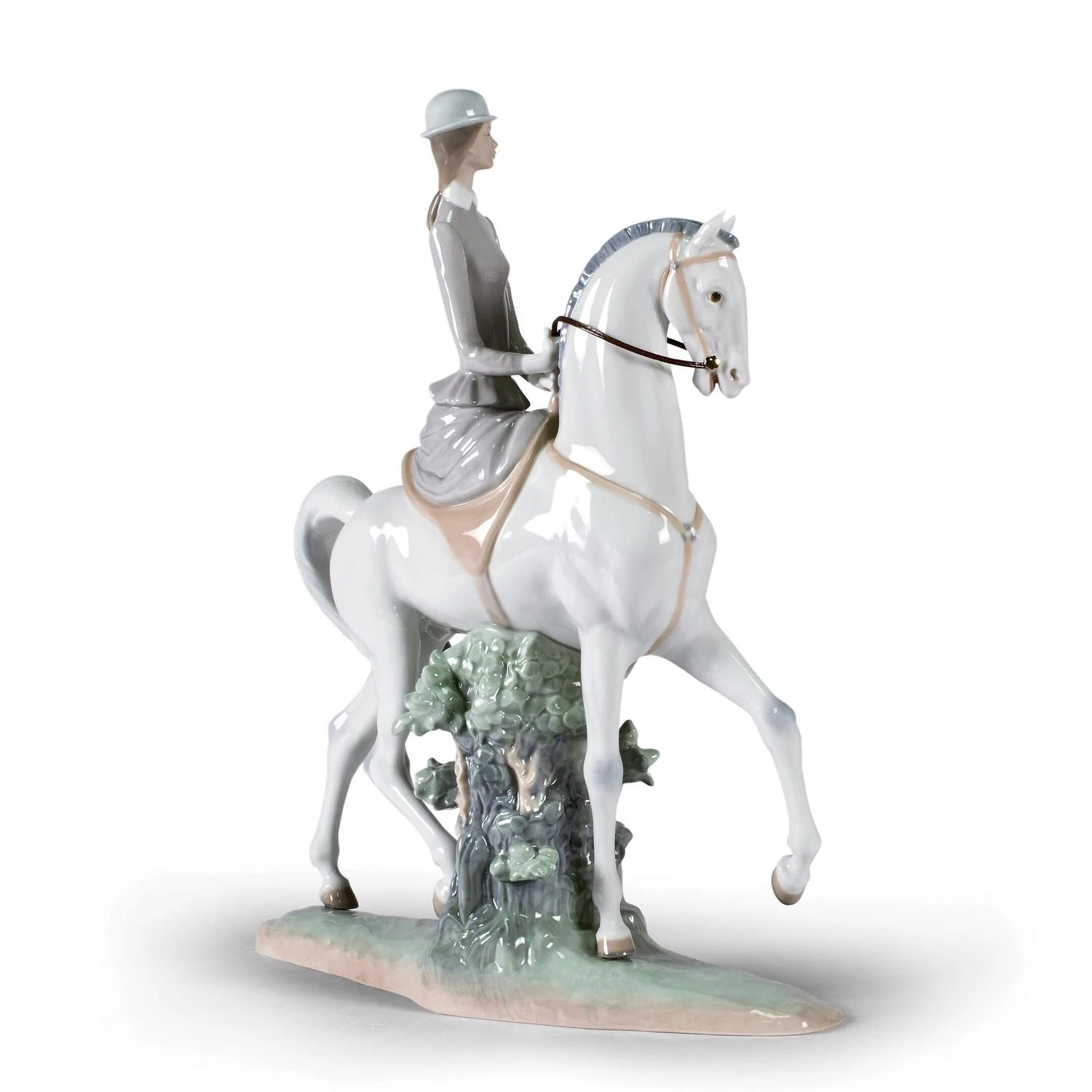 LLADRO' Figurina Amazzone 45x37cm Porcellana - Image 3