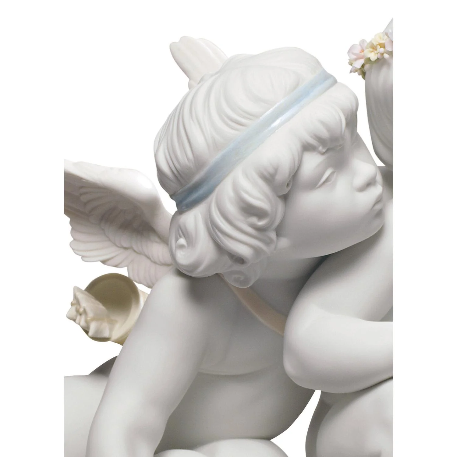 LLADRO' Figurina Angeli Amore e Psiche 28x43cm Porcellana - Image 2