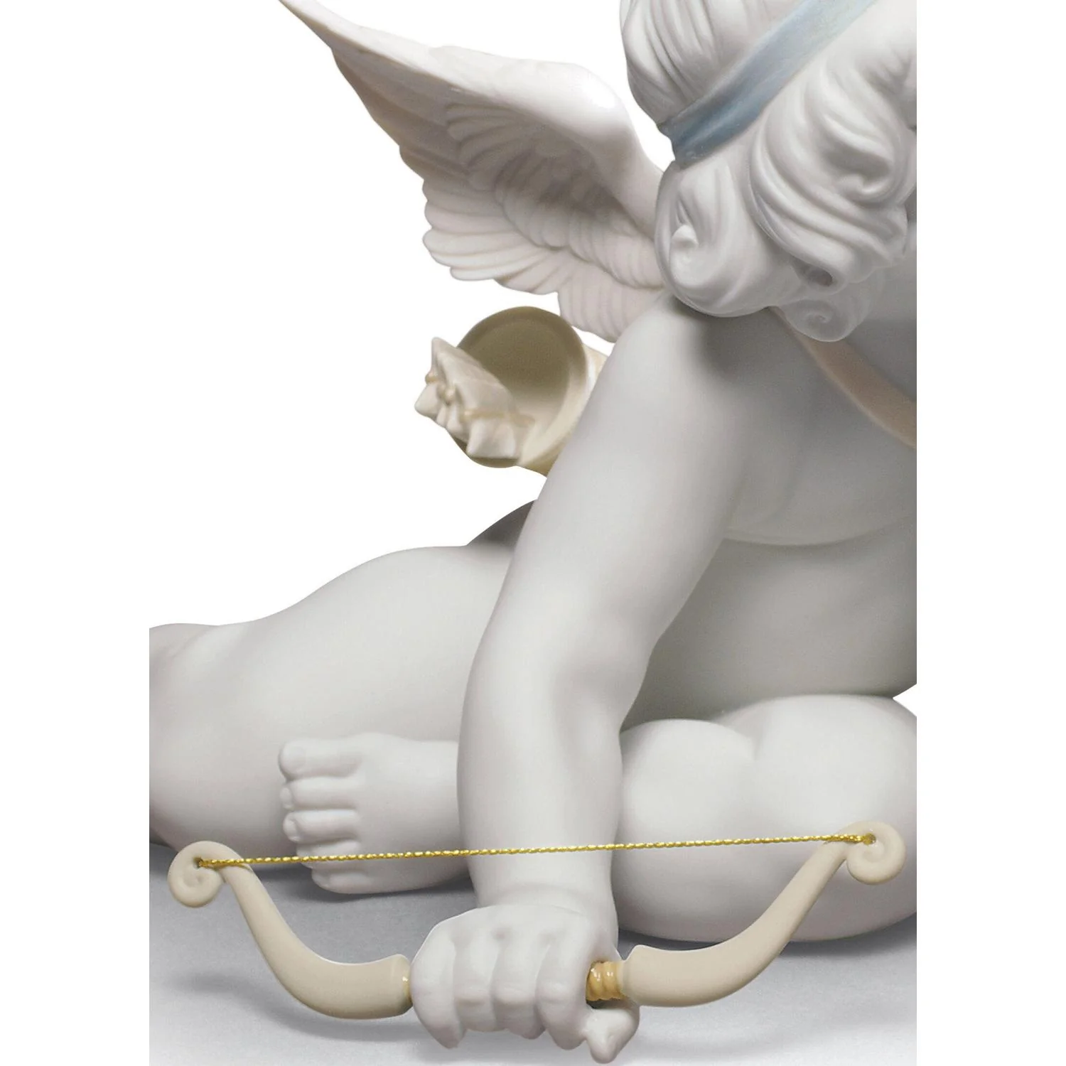 LLADRO' Figurina Angeli Amore e Psiche 28x43cm Porcellana - Image 3