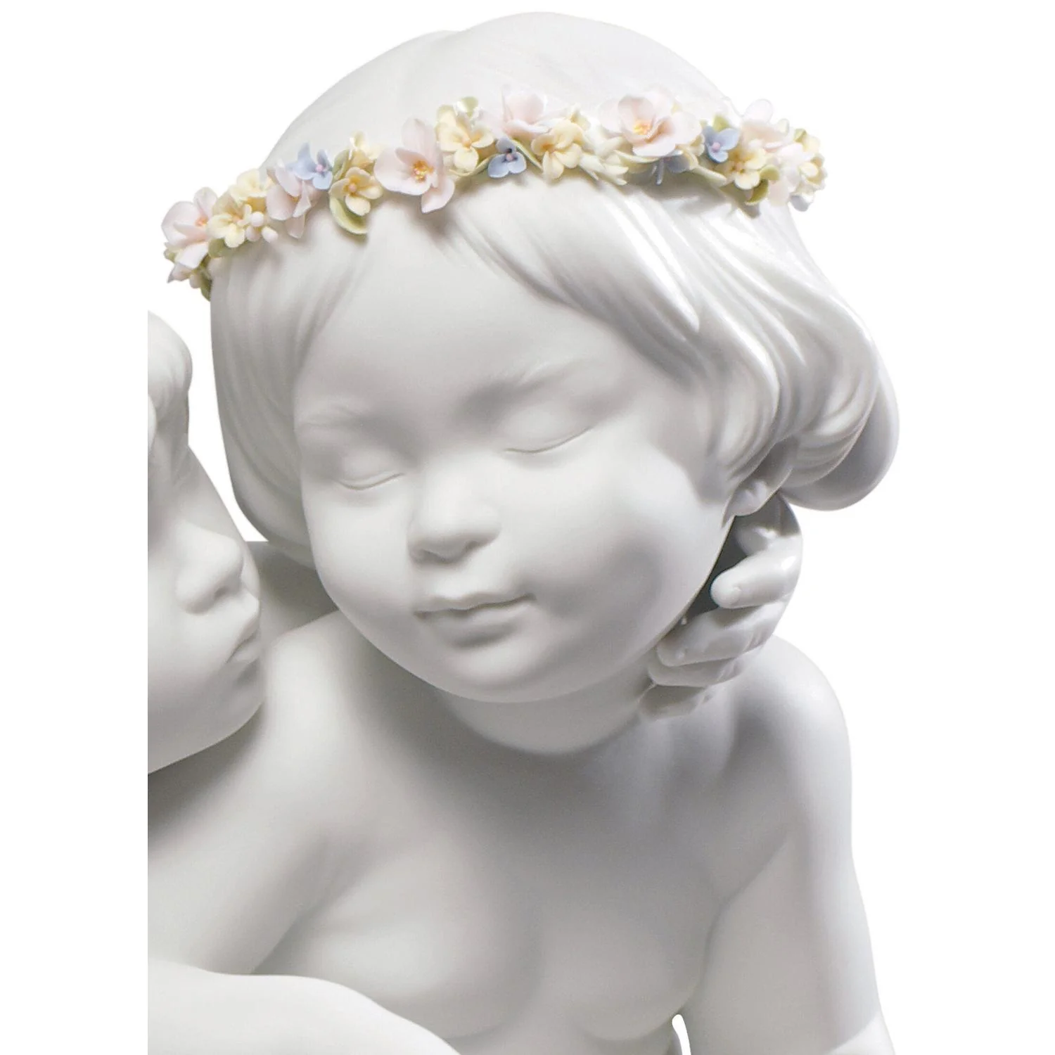 LLADRO' Figurina Angeli Amore e Psiche 28x43cm Porcellana - Image 5
