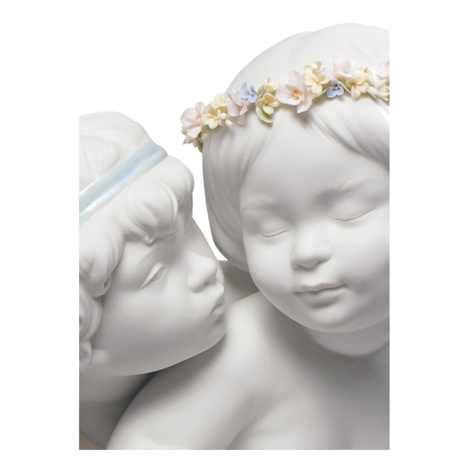 LLADRO' Figurina Angeli Amore e Psiche 28x43cm Porcellana - Image 6