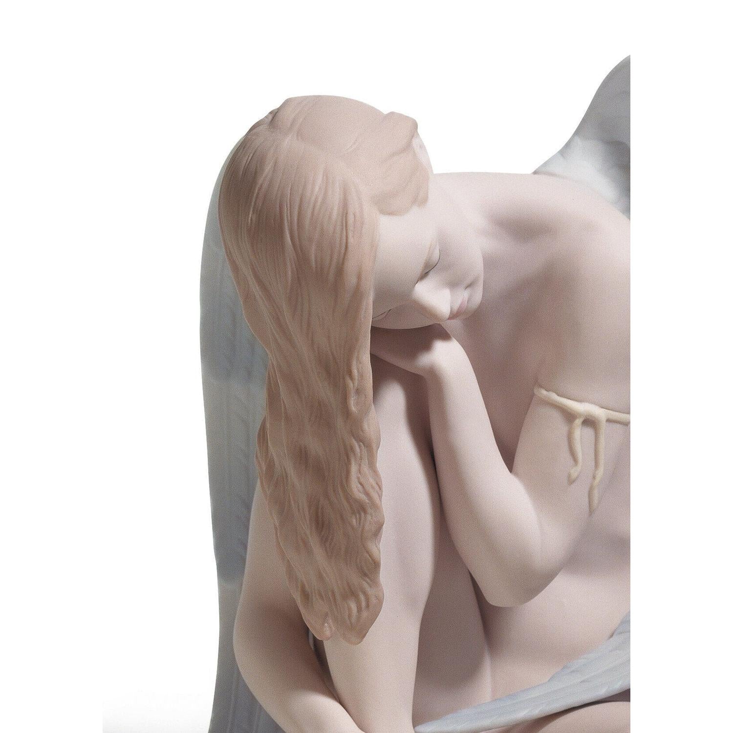 LLADRO' Figurina Angelo Meraviglioso 17x16cm Porcellana - Image 5