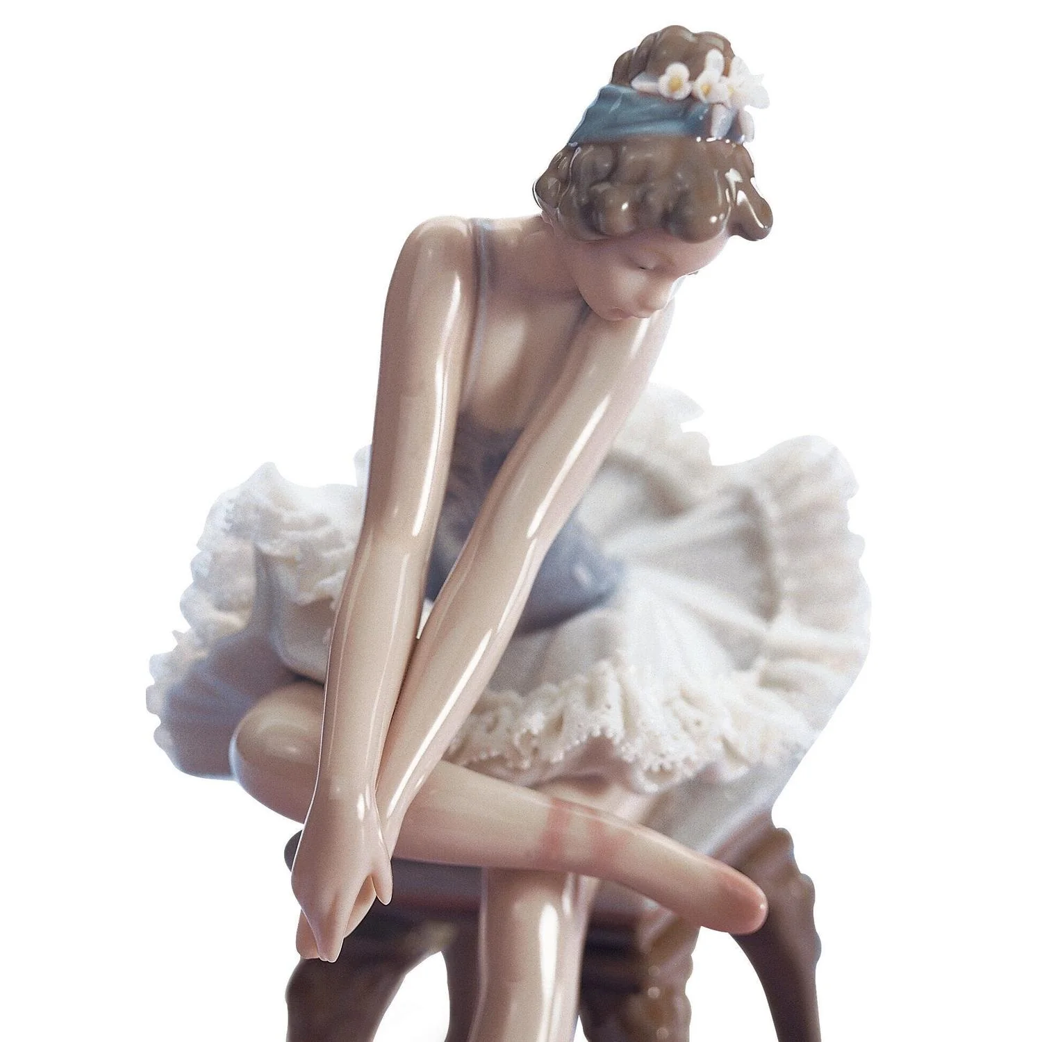 LLADRO' Figurina Ballerina 14x11cm Porcellana - Image 2