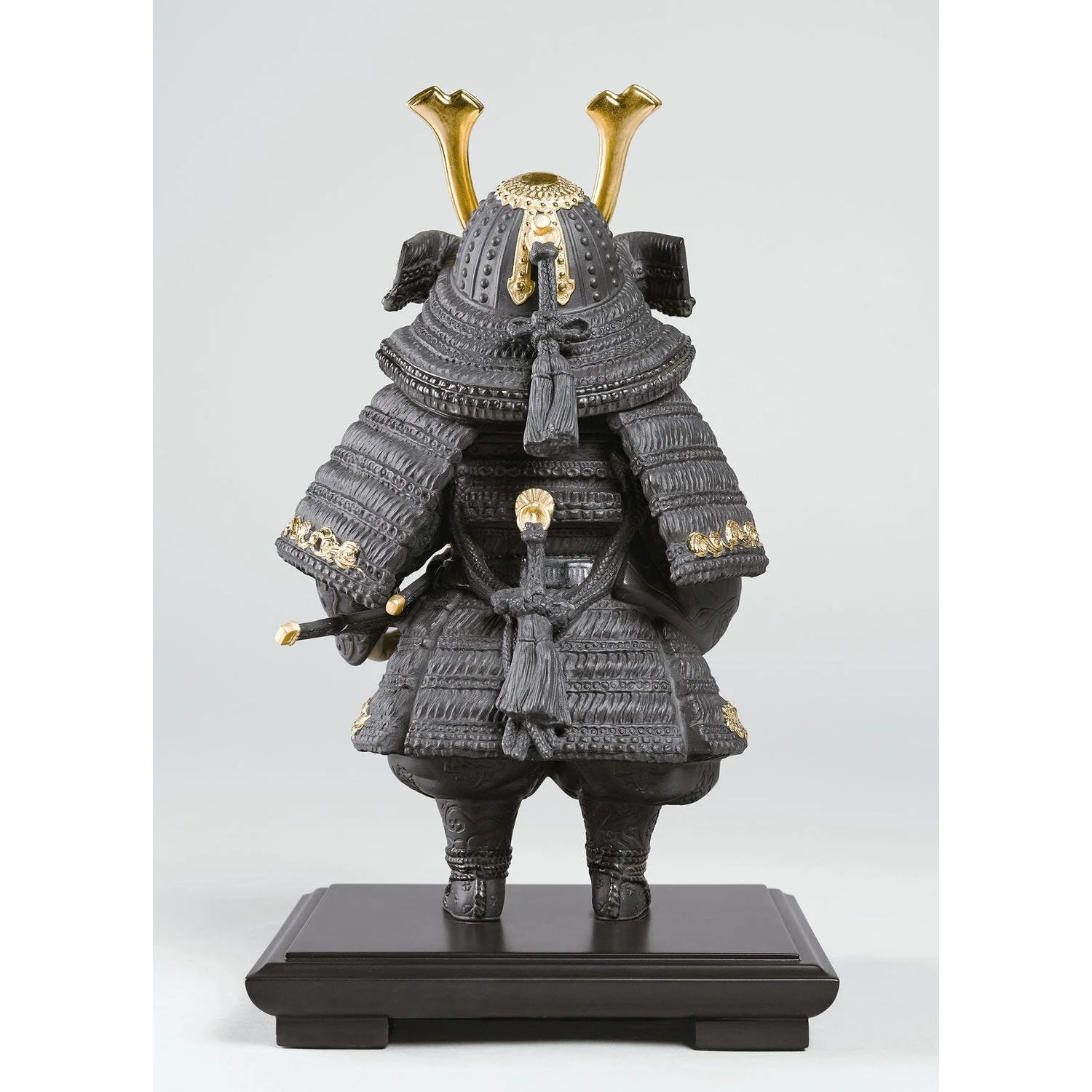LLADRO' Figurina Bambino Samurai Lustro Oro 36x20cm Porcellana - Image 7
