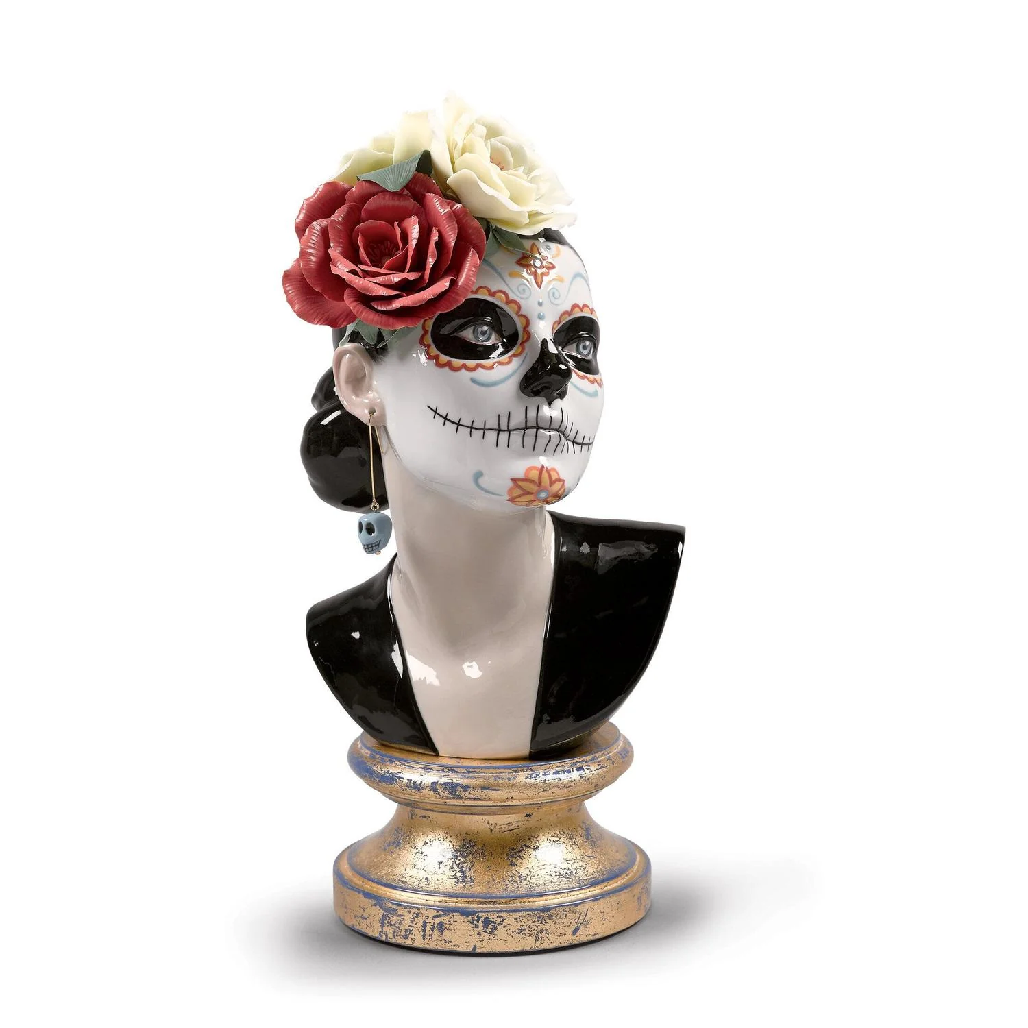 LLADRO' Figurina Bella Catrina Edizione Limitata 31x19cm Porcellana - Image 6