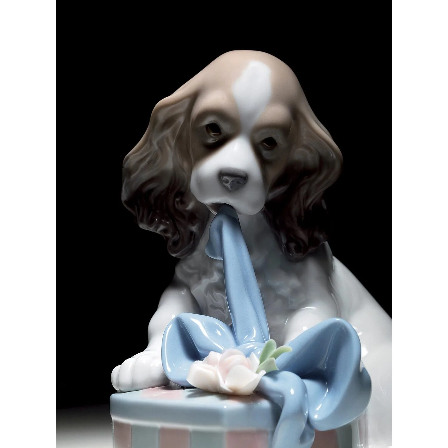 LLADRO' Figurina Cane Sono Impaziente! 13x12cm Porcellana - Image 2