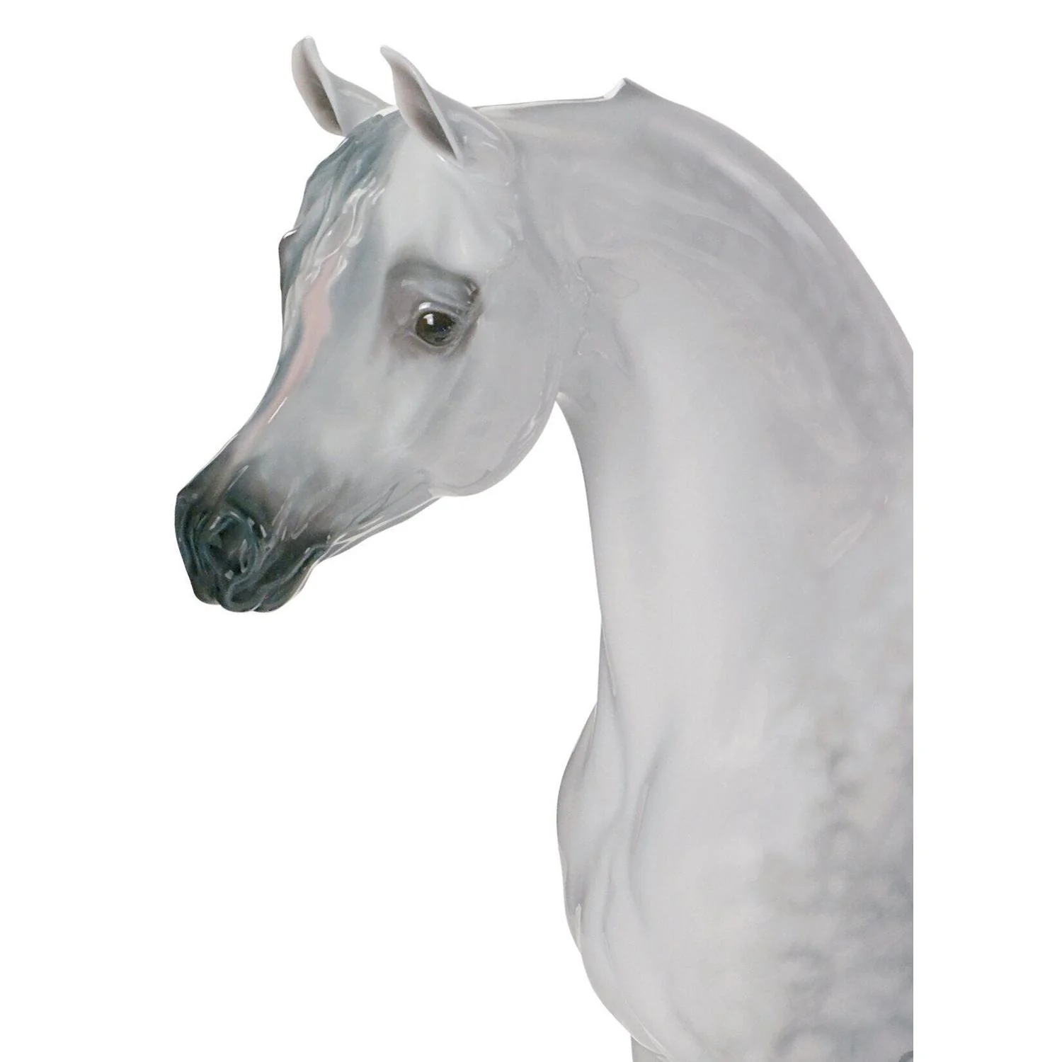 LLADRO' Figurina Cavallo Pura Razza Araba Edizione Limitata 44x46cm Porcellana - Image 4