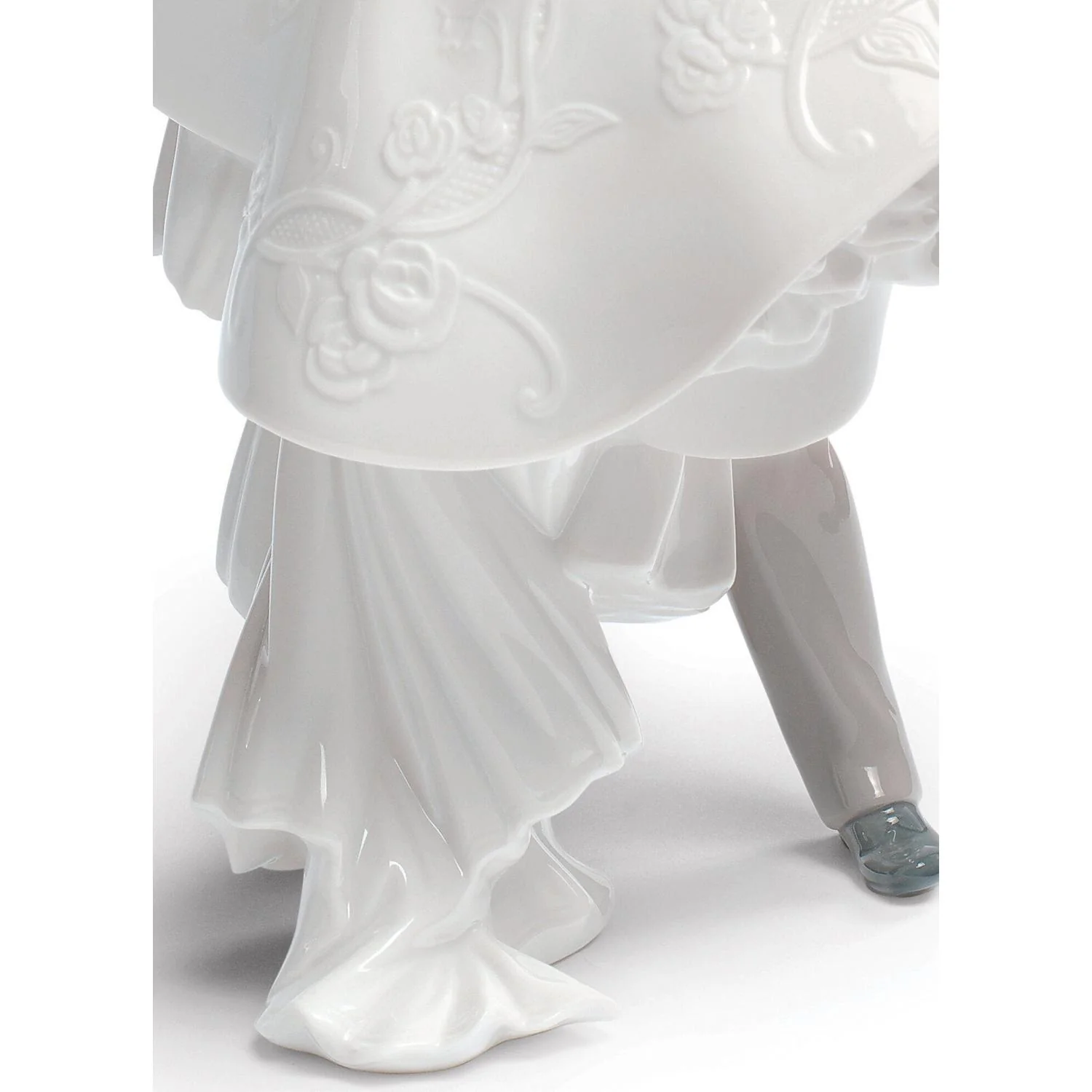 LLADRO' Figurina Coppia Il Giorno Più Felice 27x17cm Porcellana - Image 4