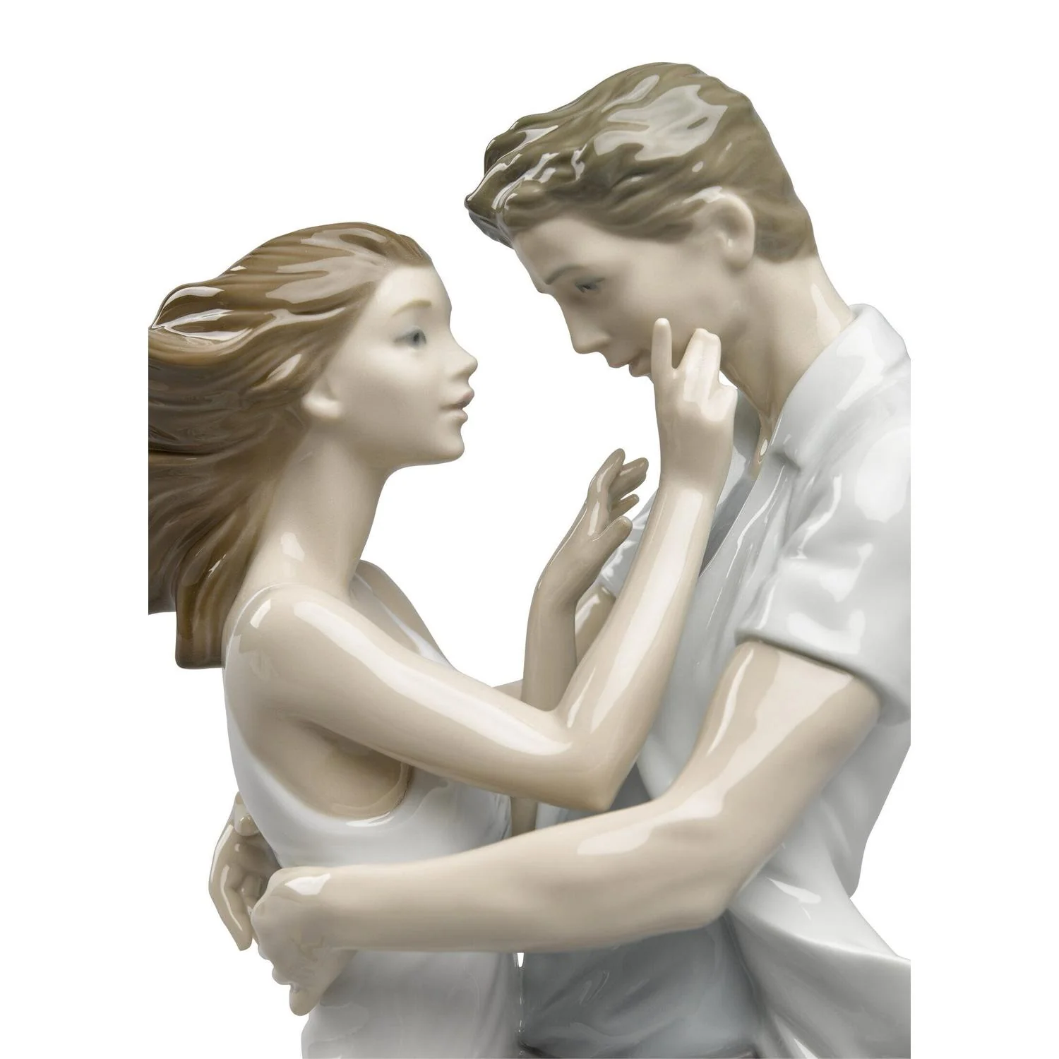 LLADRO' Figurina Coppia L'Ebbrezza Dell'Amore 31x33cm Porcellana - Image 2