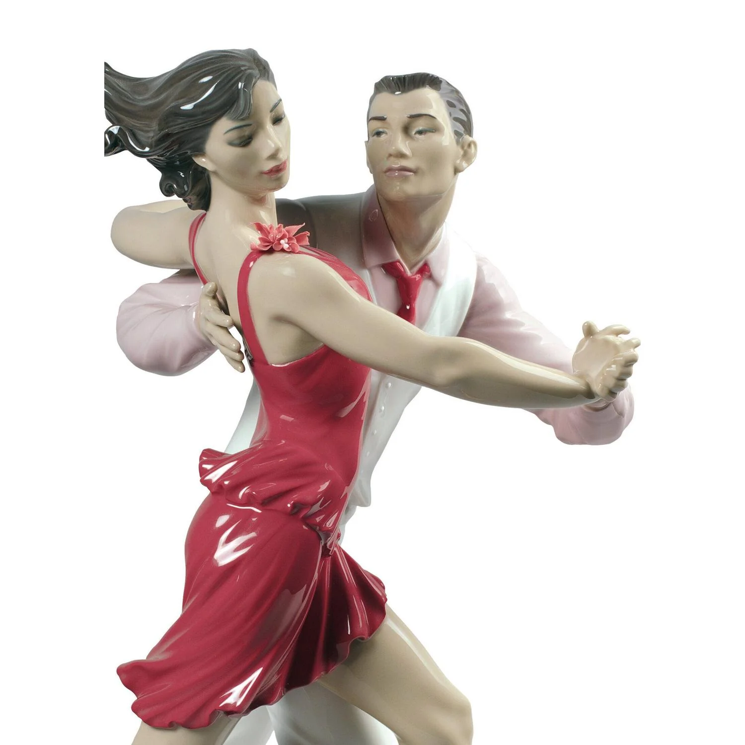 LLADRO' Figurina Coppia Salsa Edizione Limitata 35x21cm Porcellana - Image 6